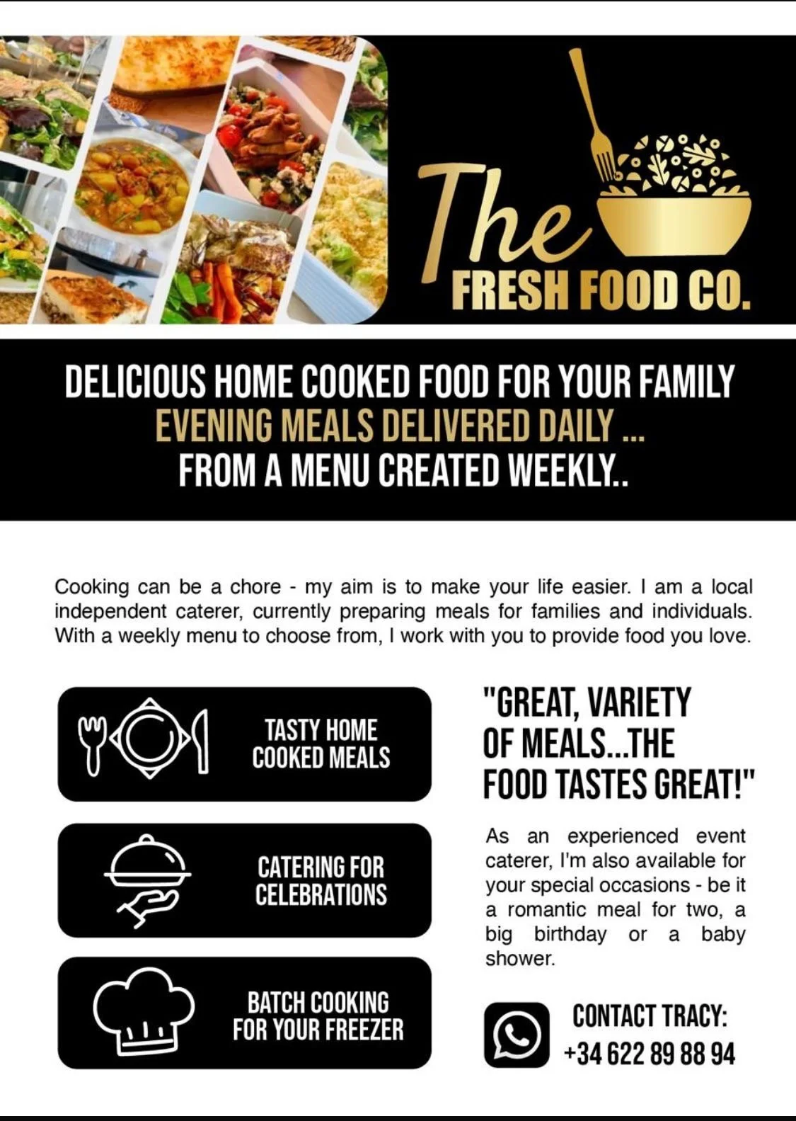 Tracy's HomeCooked Meals