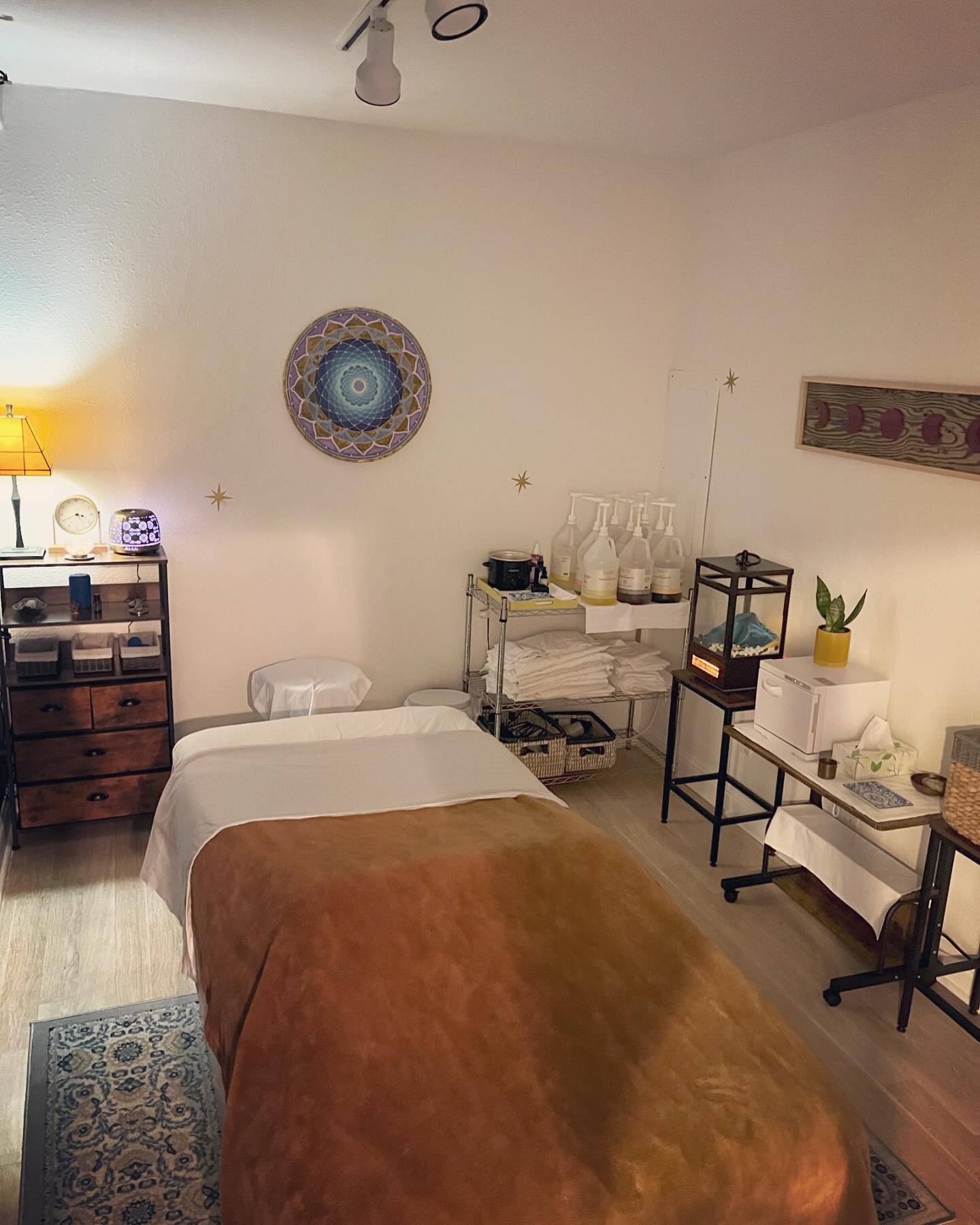 💫Welcome to my sacred space at Sattva Wellness 

This vibrant treatment room is where we dive deep into the psyche, tissues, and soul, engaging in the healing art of embodiment. It&rsquo;s here that we nourish, open, expand, and connect to the essen