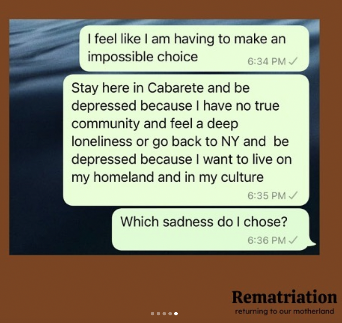 Rematriation Diaries