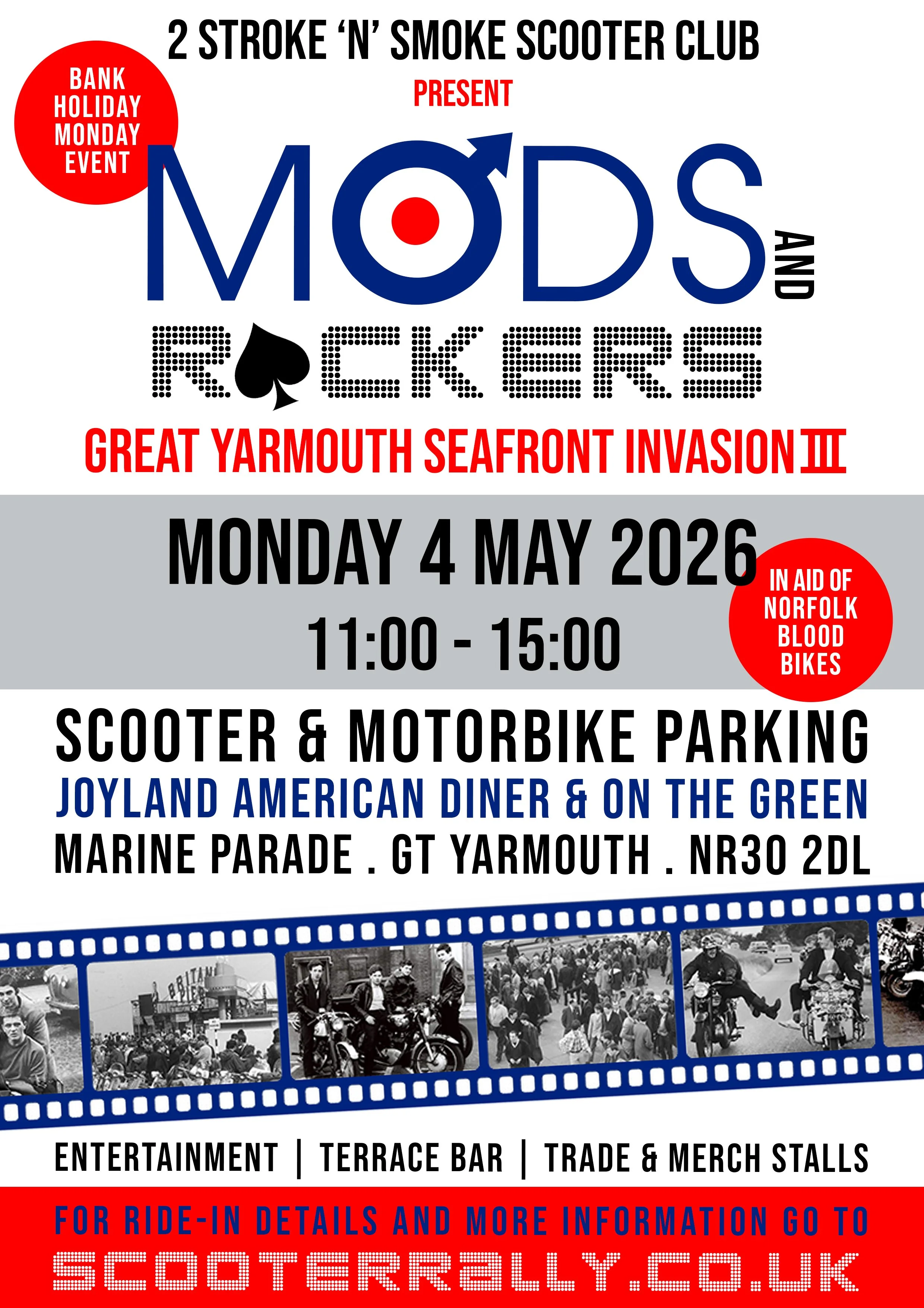 Mods ’n’ Rockers Returns to Great Yarmouth for May Day 2026