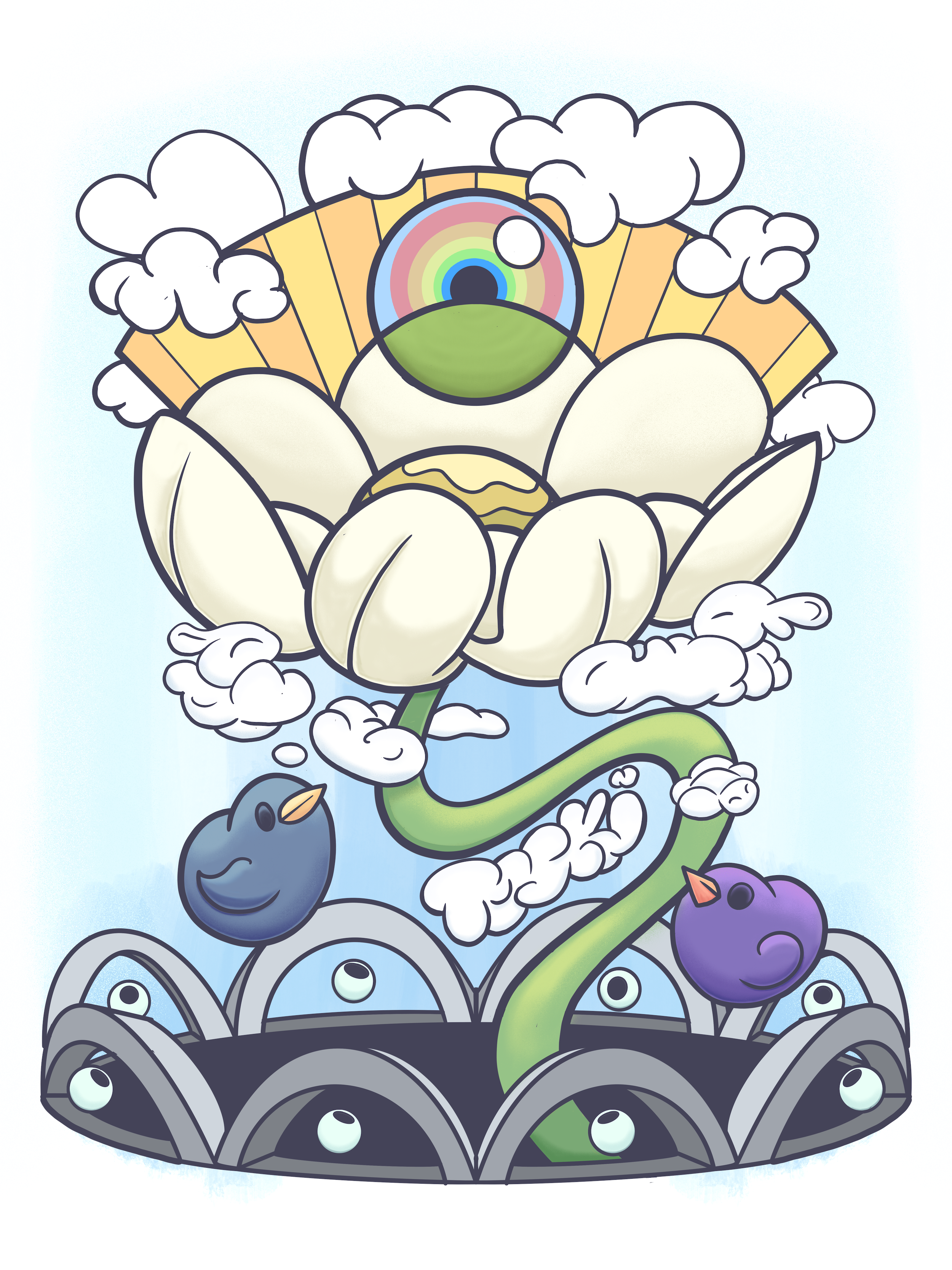 Drink from the Fountain, digital