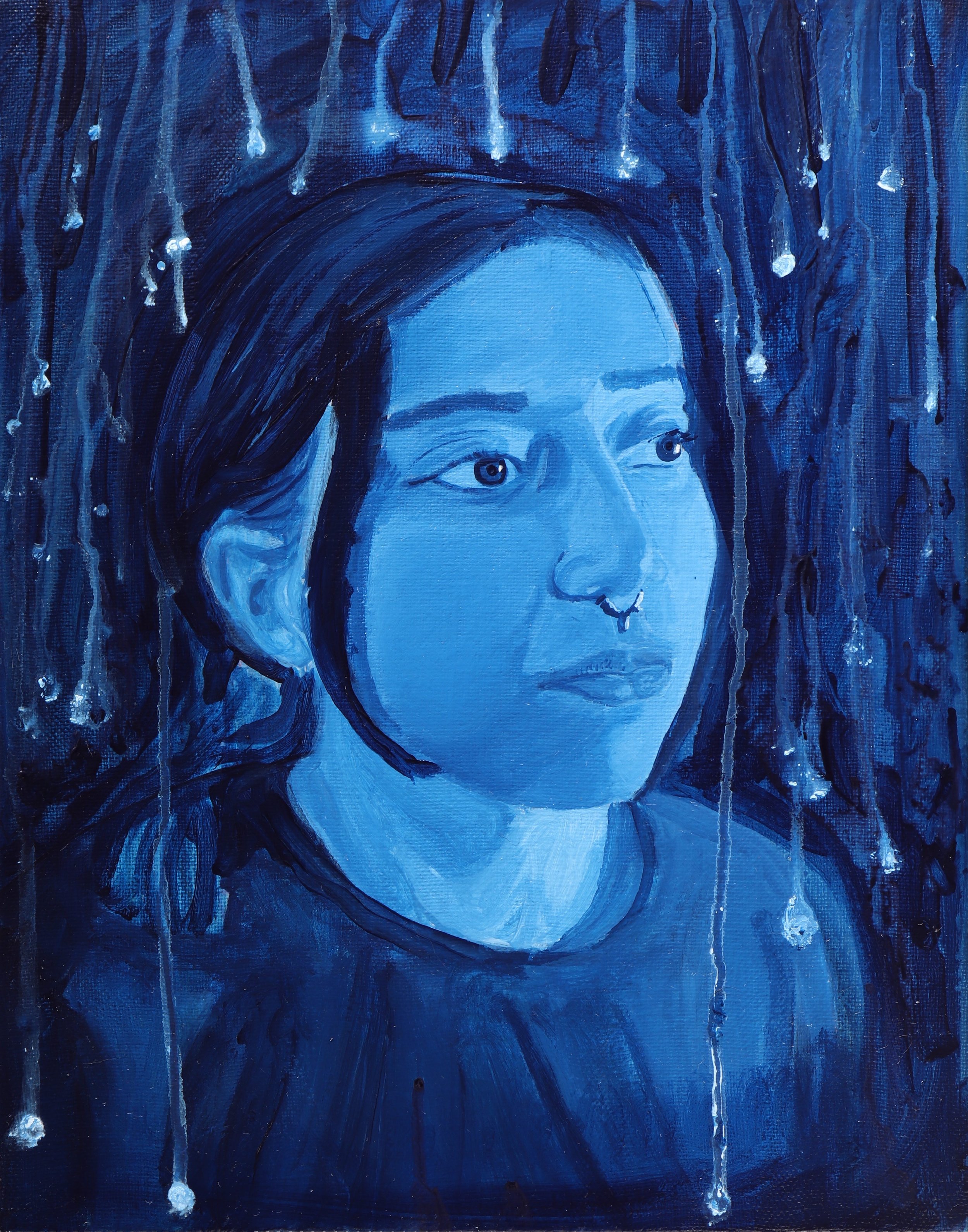 Evelyn, acrylic 11x14