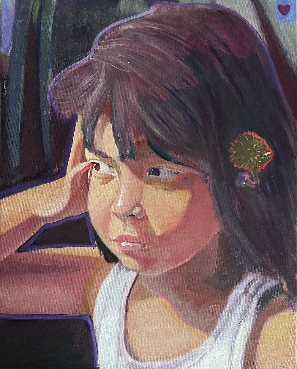 Lily, oil 16x20