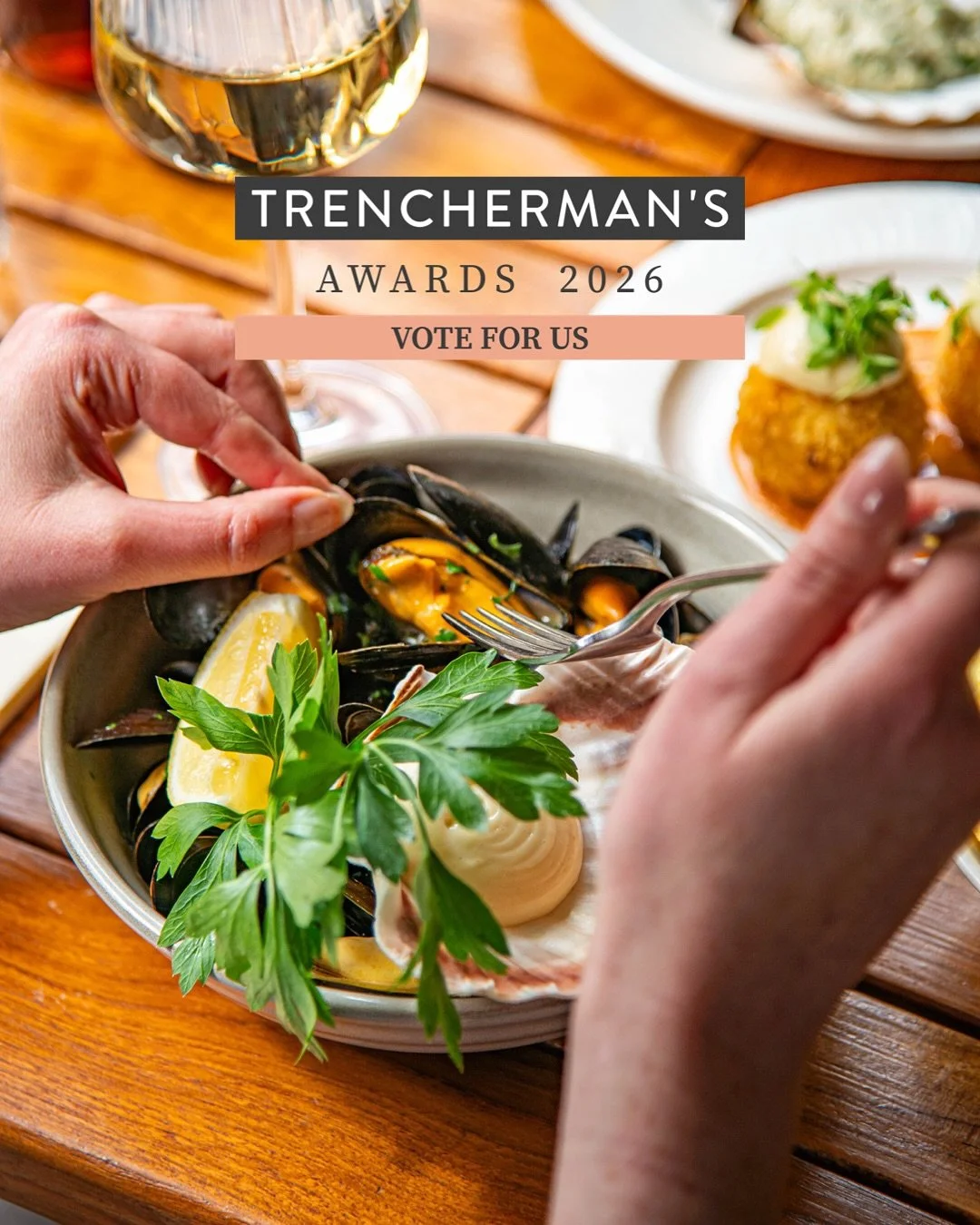 We&rsquo;re thrilled to make the shortlist for &lsquo;Best Newcomer&rsquo; at this year&rsquo;s @trenchermans_guide Awards 2026! 

We&rsquo;re up against some stiff competition, so if you&rsquo;re fans of what we do, we&rsquo;d love it if you could