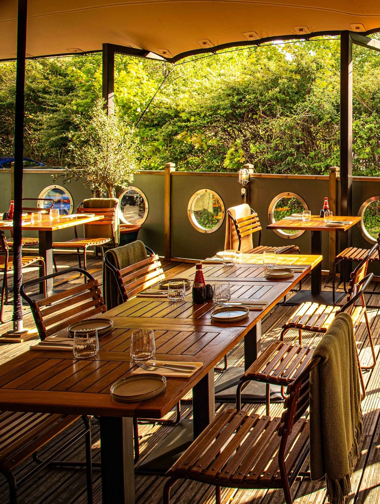 Terrace Time is now back full time and already coming into its own! 🌞 (It&rsquo;s also fully covered and heated for days when the great British weather isn&rsquo;t playing ball.)

We&rsquo;re open this Bank Holiday Monday and for the duration of th