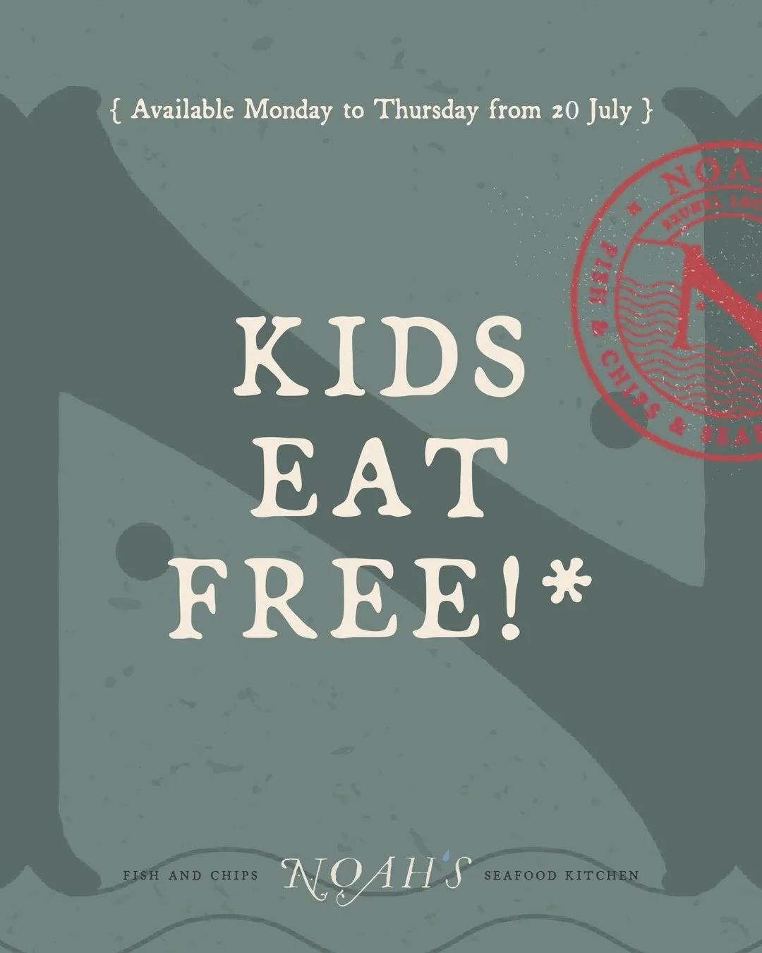 Kids Eat Free is back for the holidays at Noah's