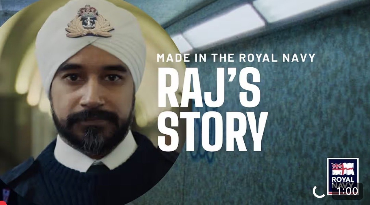 Raj's Story x Royal Navy