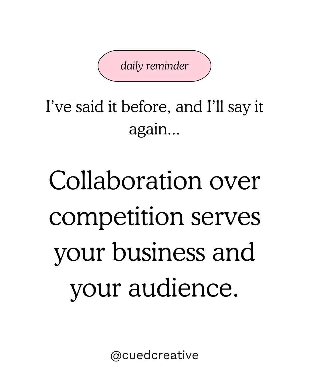 Trust me, there are more than enough clients for everyone. 

When you are a business owner things can get lonely and having people who share your passion in your corner is worth it's weight in gold. 

For 8 years I have been supporting private practi