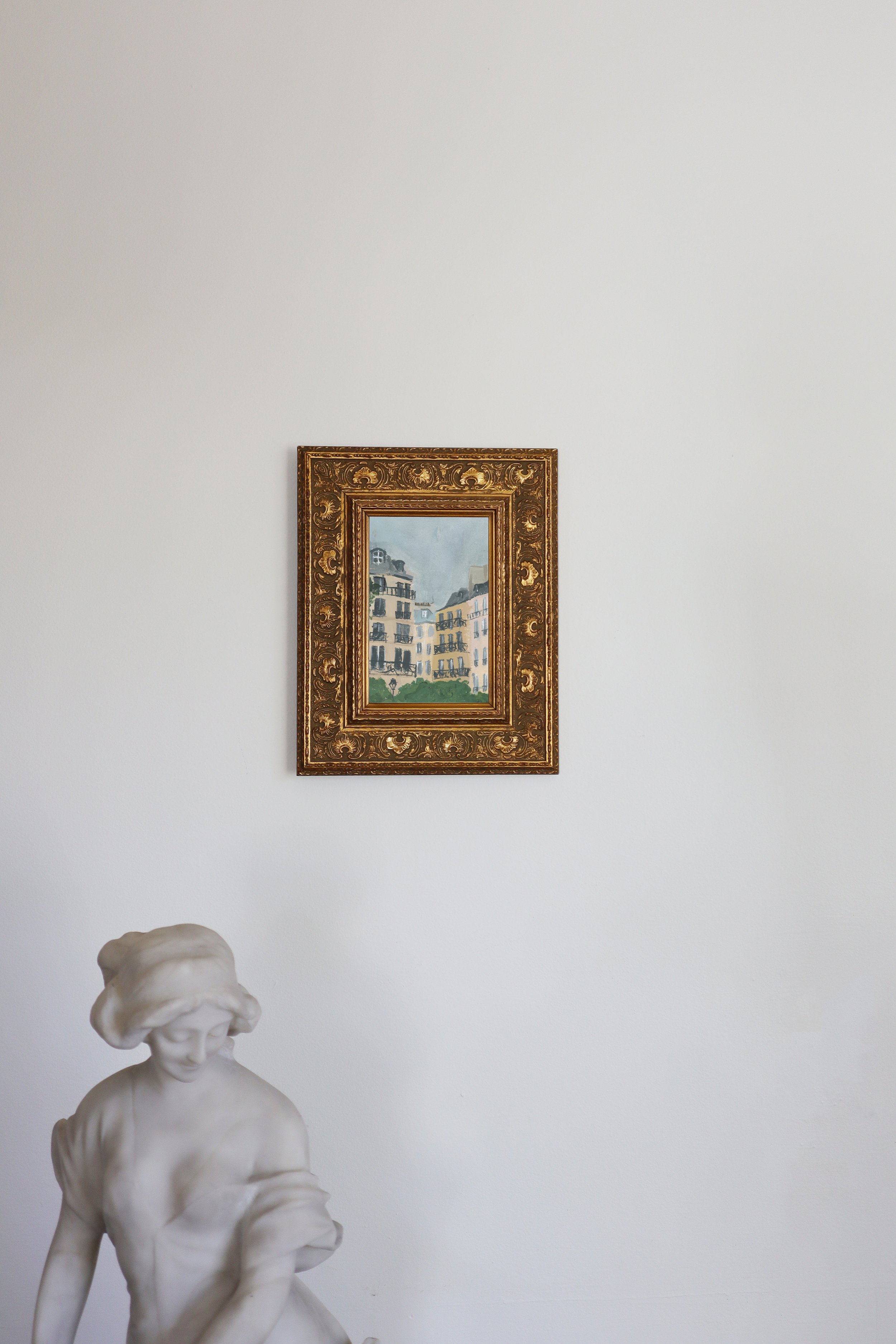 french cityscape painting