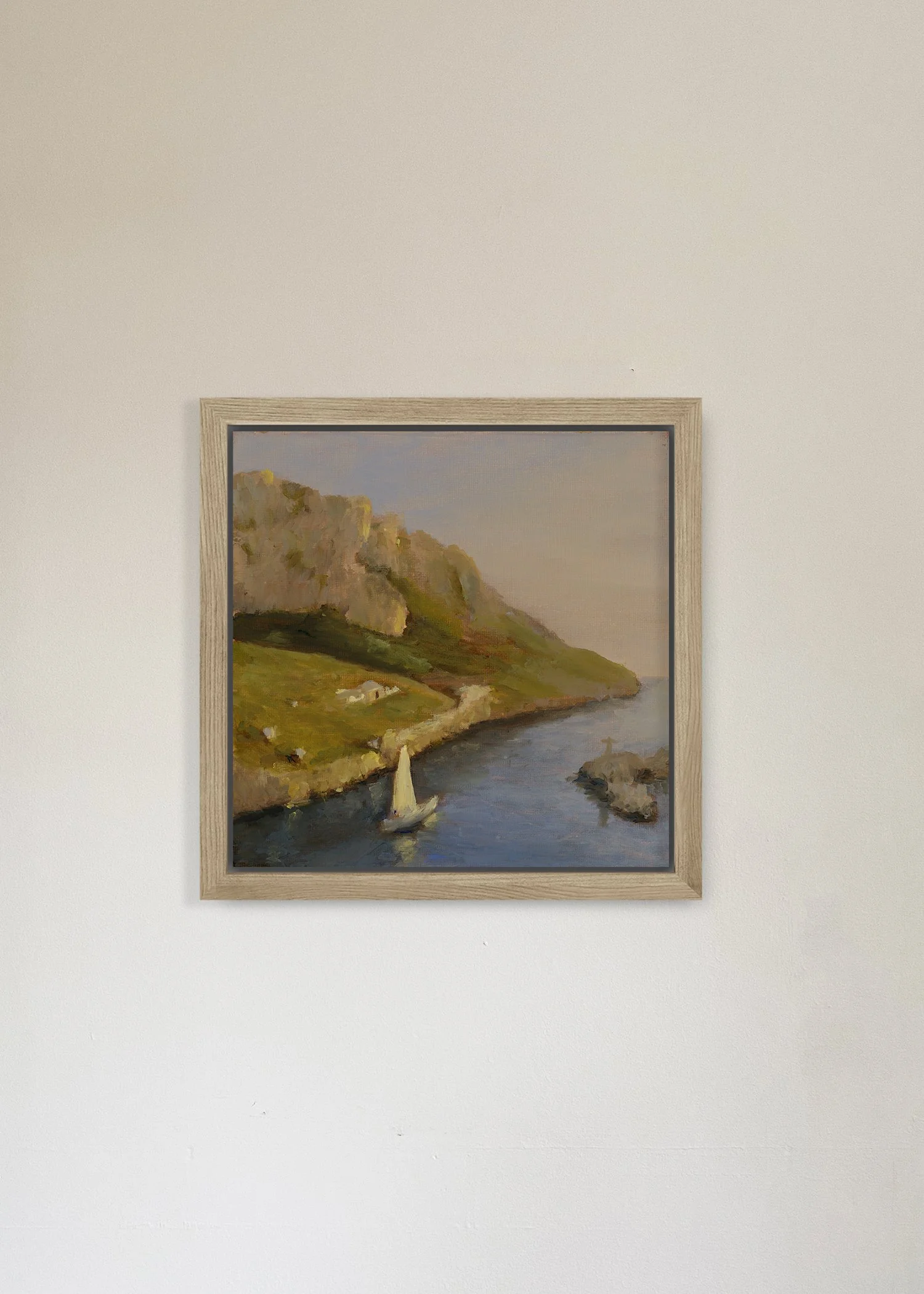 Marseille's Luminous Horizon Print