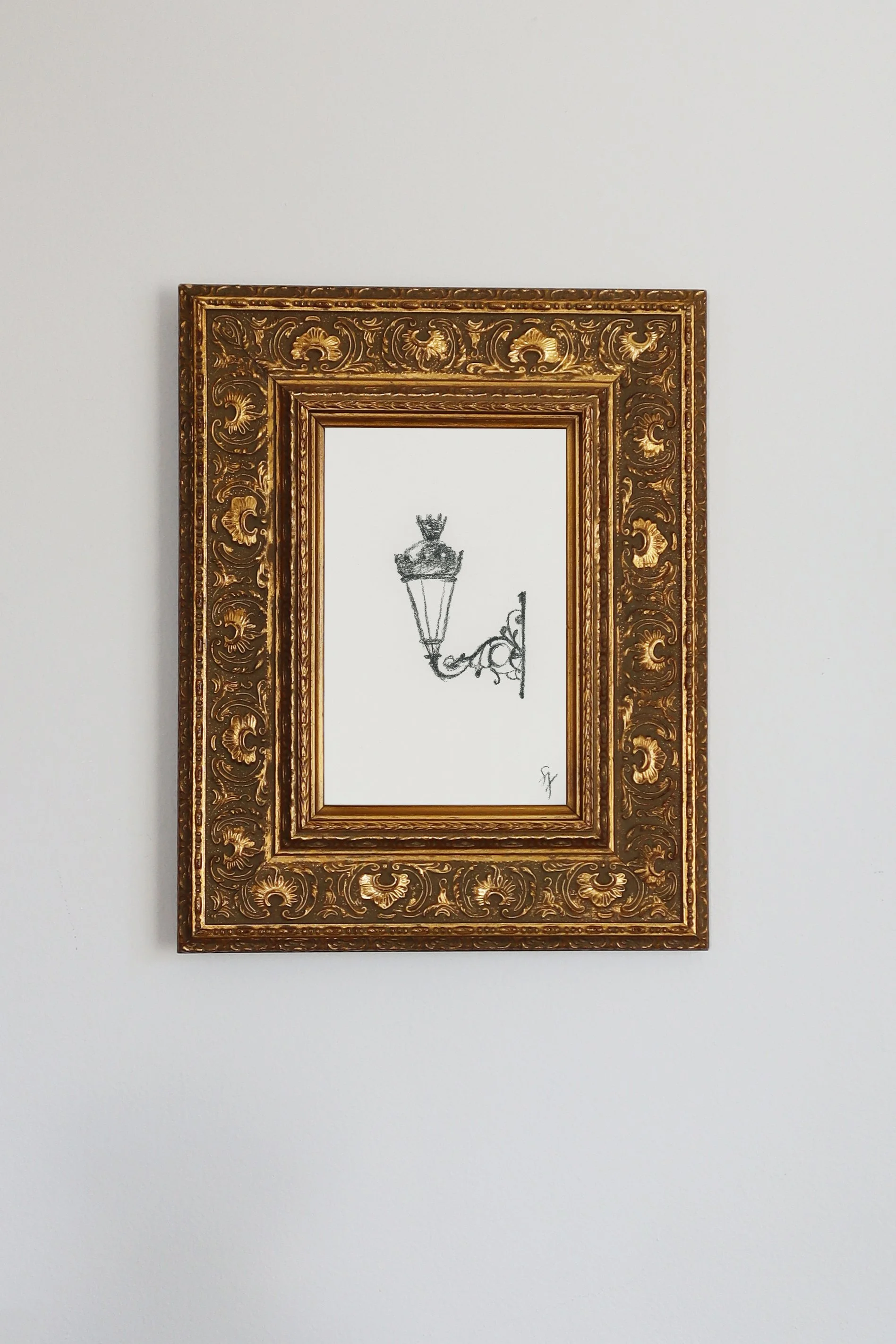 Tenerife Lamp Drawing Digital Download