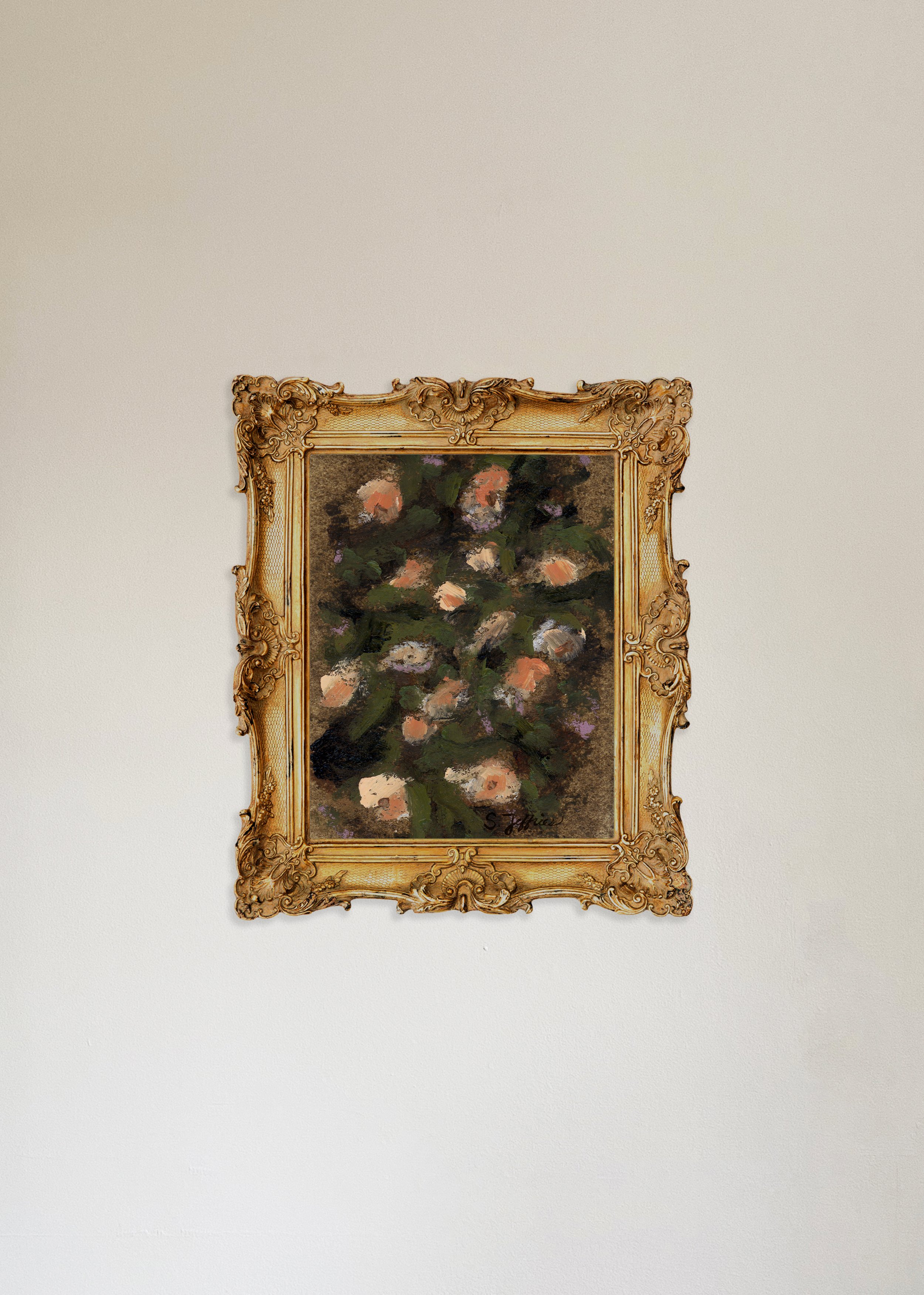 Floral Study in gold vintage frame.jpg