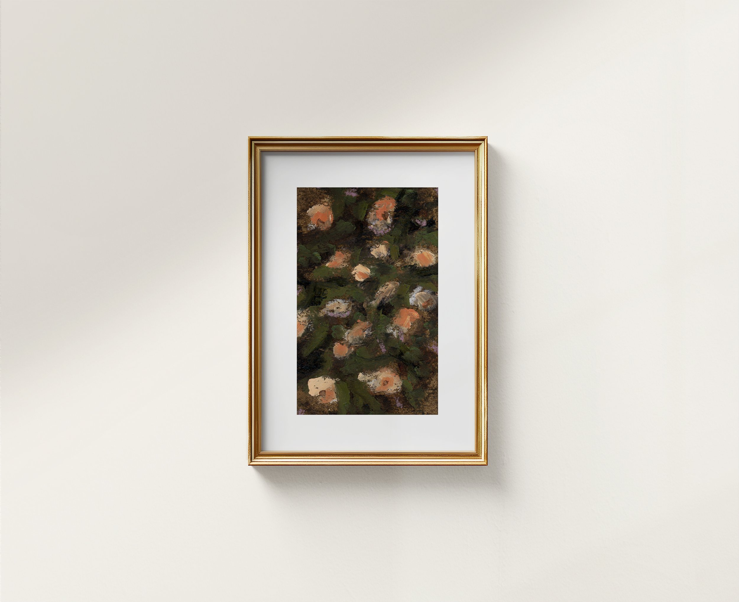 Floral Study_gold frame with mat.jpg