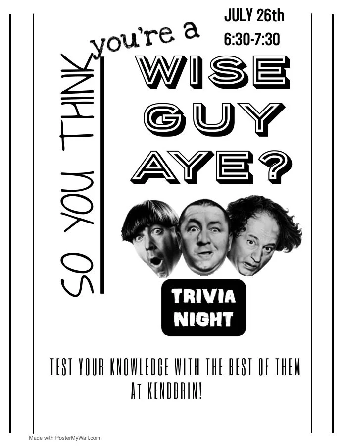 Trivia Night flyer