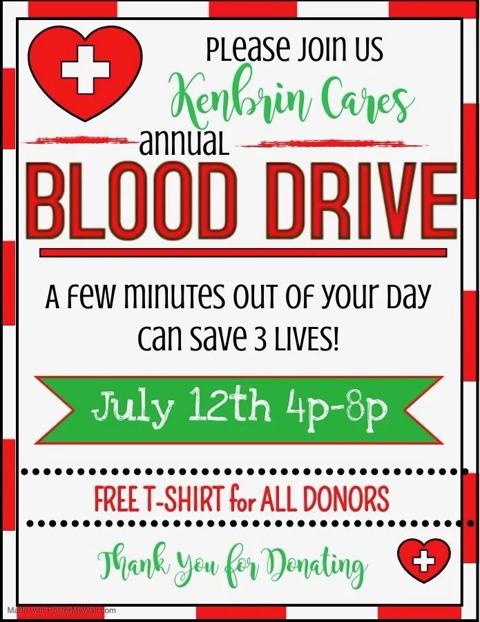 Blood Drive flyer
