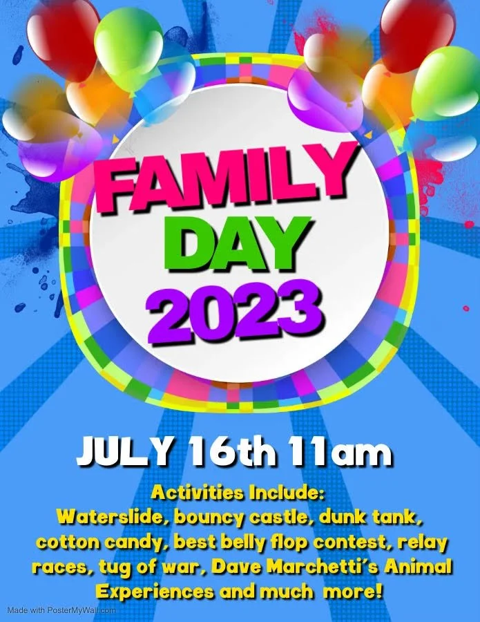 Family Day flyer