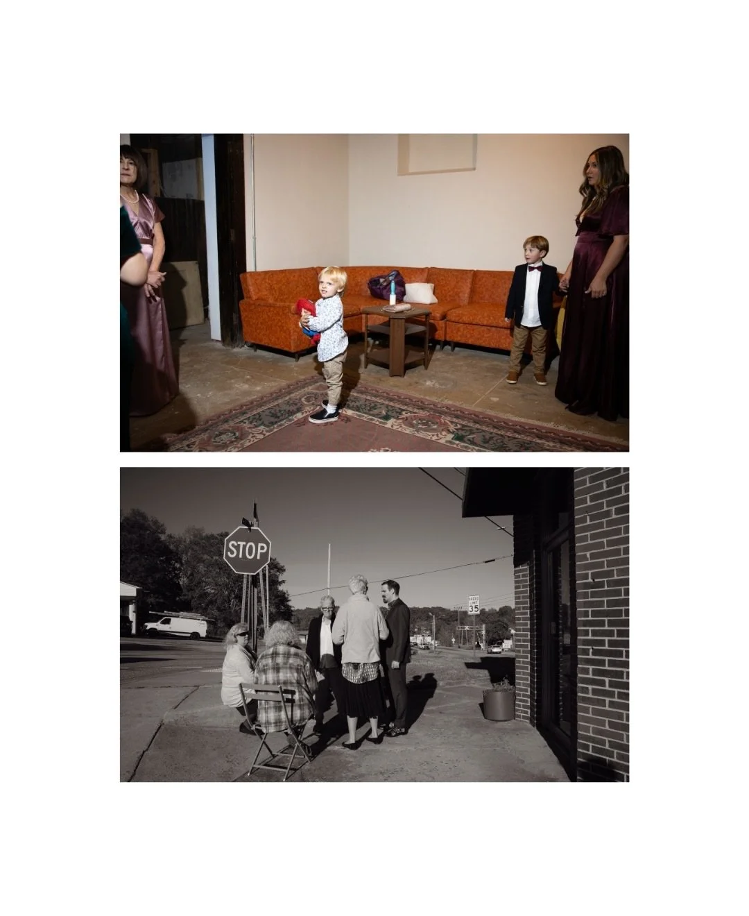 Delivered the sweetest, moody wedding gallery full of love, so many deep feelings, and the kindest squad of people surrounding and celebrating Caroline &amp; Elijah. Happy ever after you two. 🩷 

P.S. Caroline &amp; Elijah&rsquo;s Waffle House After