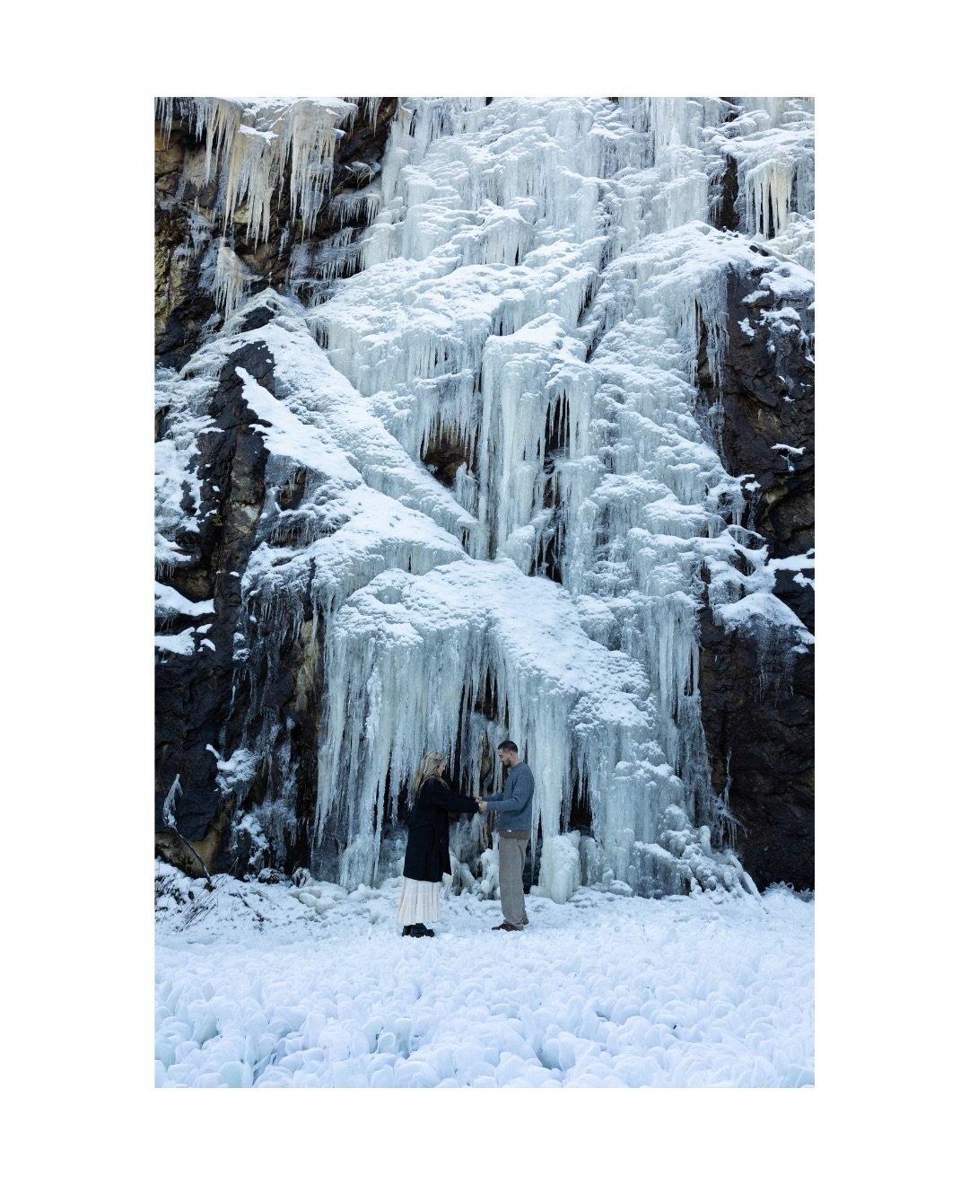 A quick detour through Narnia for this icy engagement session with Sidney &amp; Alex.