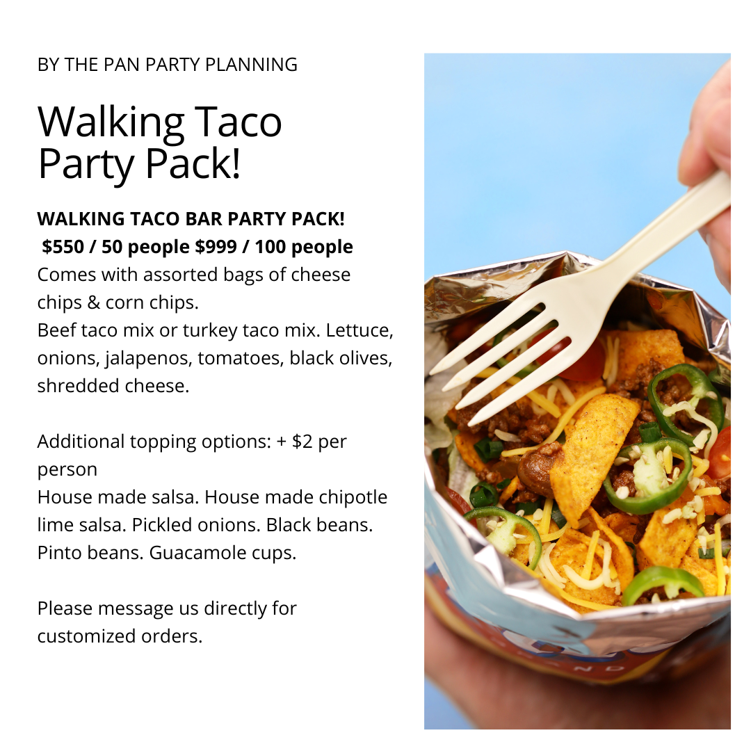 Taco Bar Graduation Party Pack | Meal Prep + Catering — Mindful Fork ...