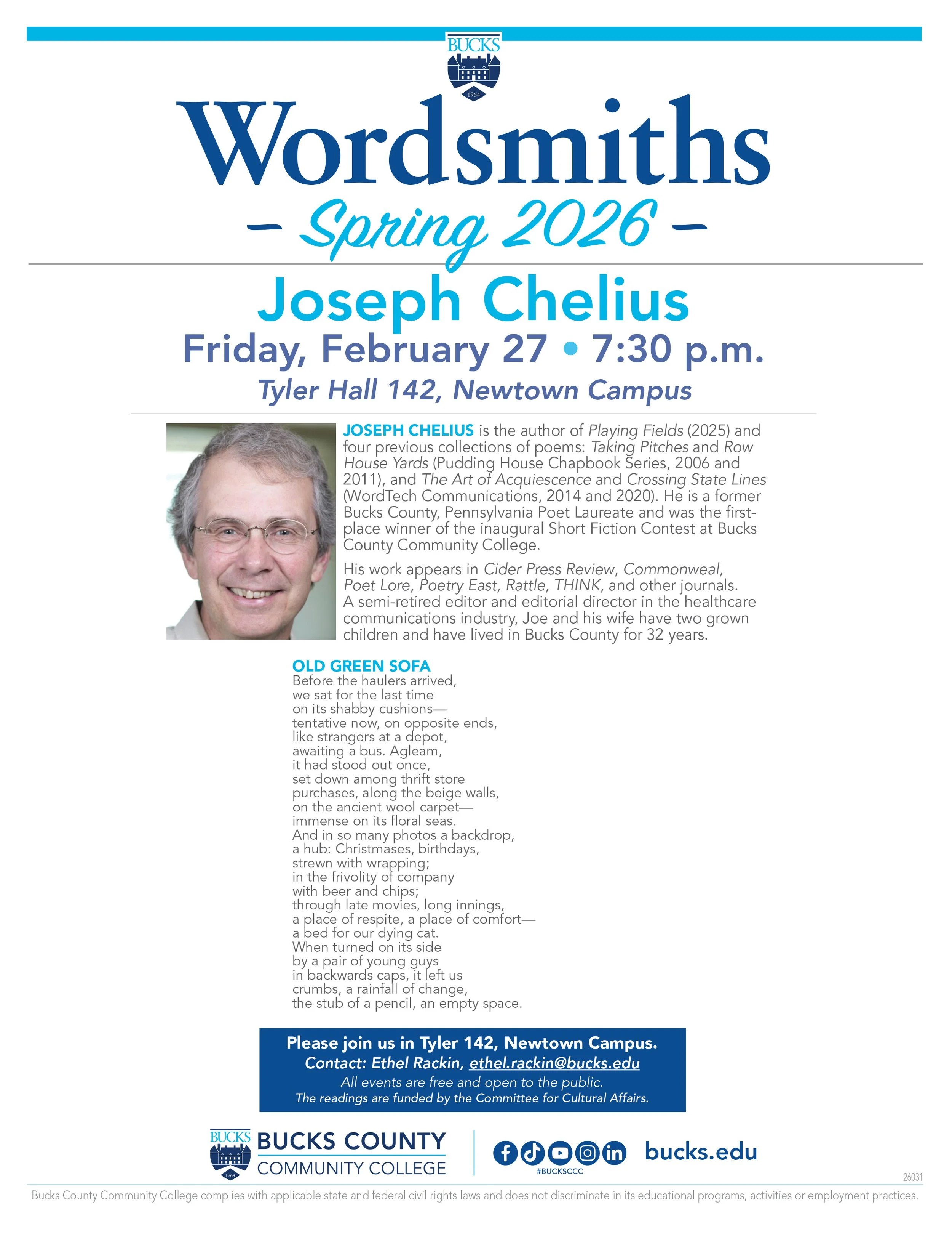 BCCC's WORDSMITH SERIES