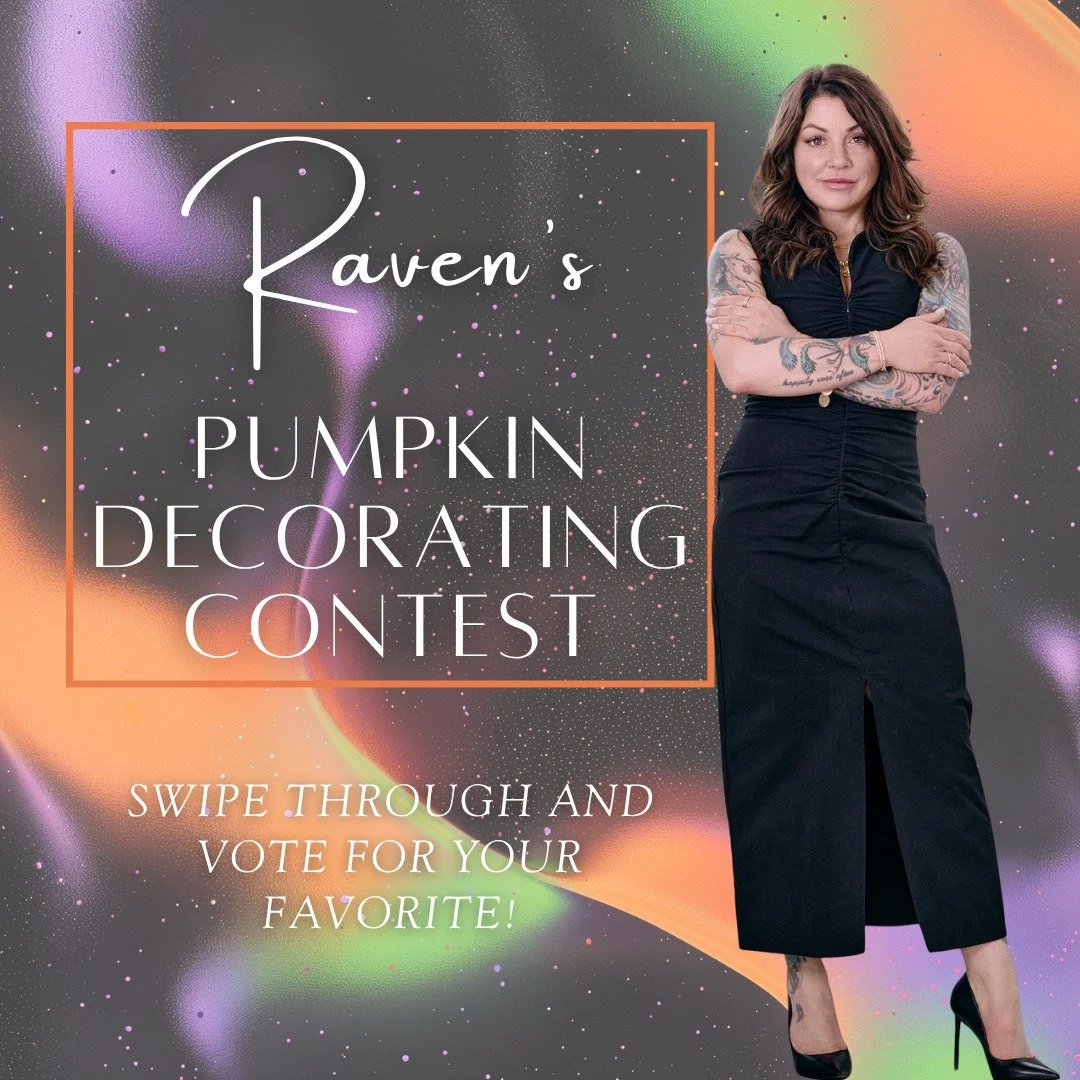 🎃 The submissions are in! Earlier this month, I gave some of my past clients a secret mission - a Pumpkin Decorating Contest. The deadline to enter was October 25, and the only rule was "Decorate your pumpkin however you’d like - spooky,