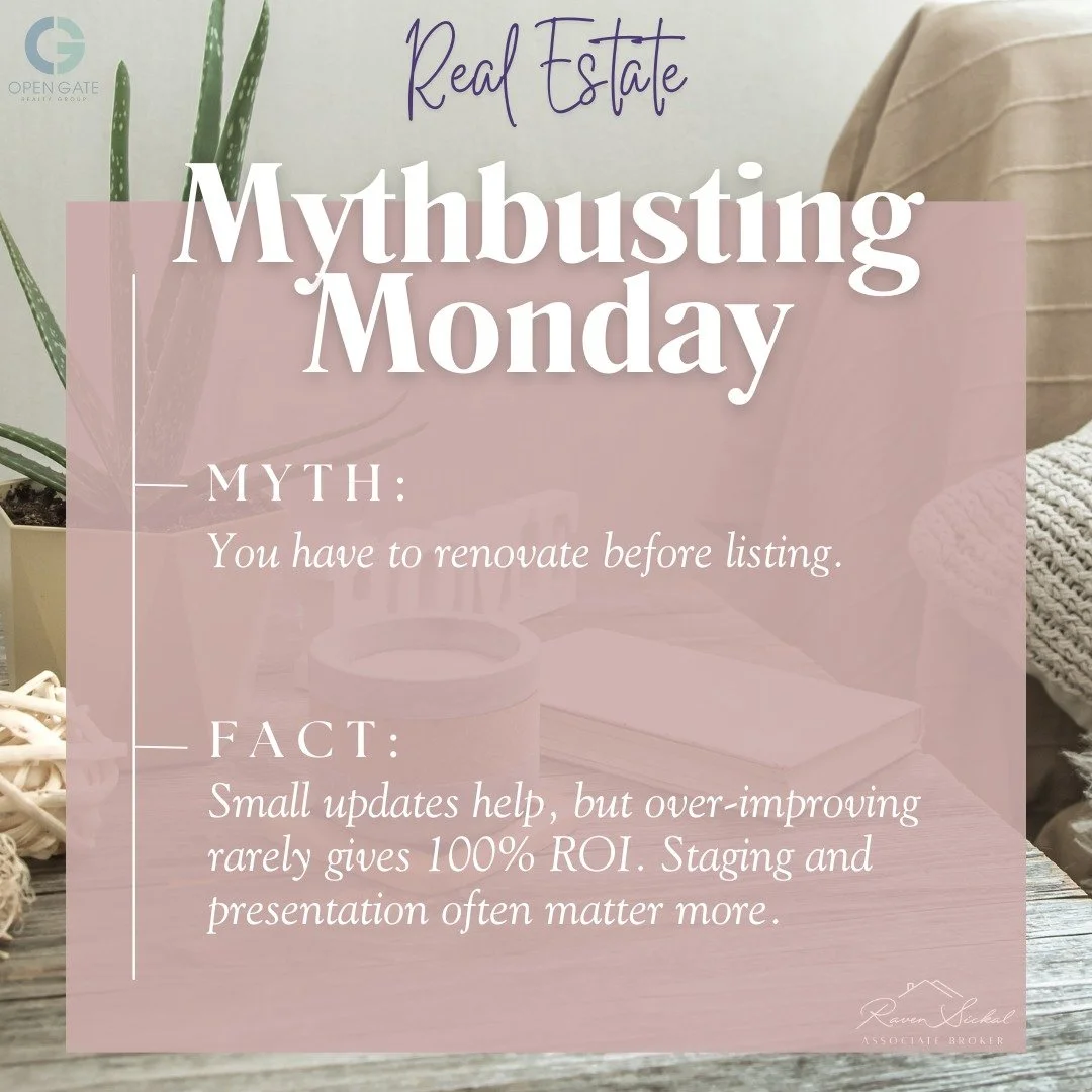 Thinking your home needs a full makeover before selling? Think again! 🏡✨

Small updates and thoughtful staging often have a bigger impact than major renovations - and they save you time, stress, and money. Sometimes, less really is more when it come