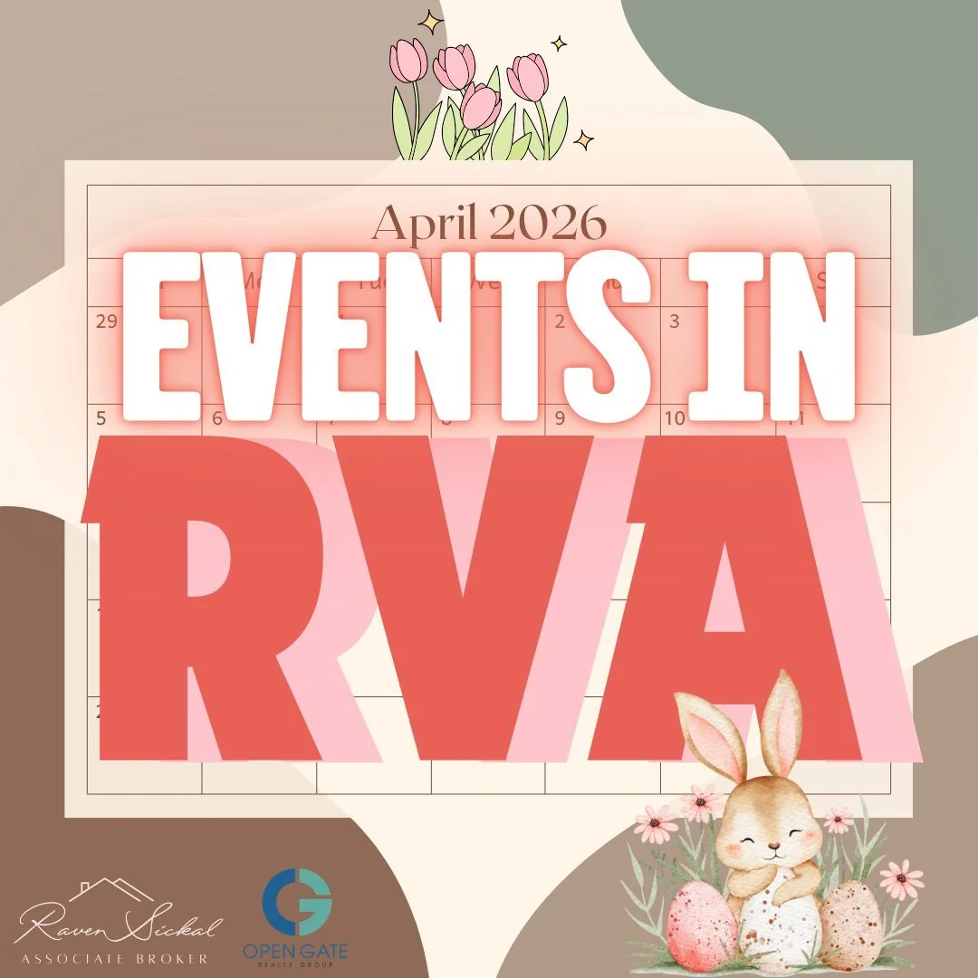 April is full of things to do around RVA 🌸
Save this for your weekend planning &amp; get out and explore everything our city has to offer!
.
.
.
.
.
.
.
#RVA #RichmondVA #RVAliving #ExploreRVA #RVAevents #RichmondEvents #RVAlife #ThingstoDoRVA #RVAR
