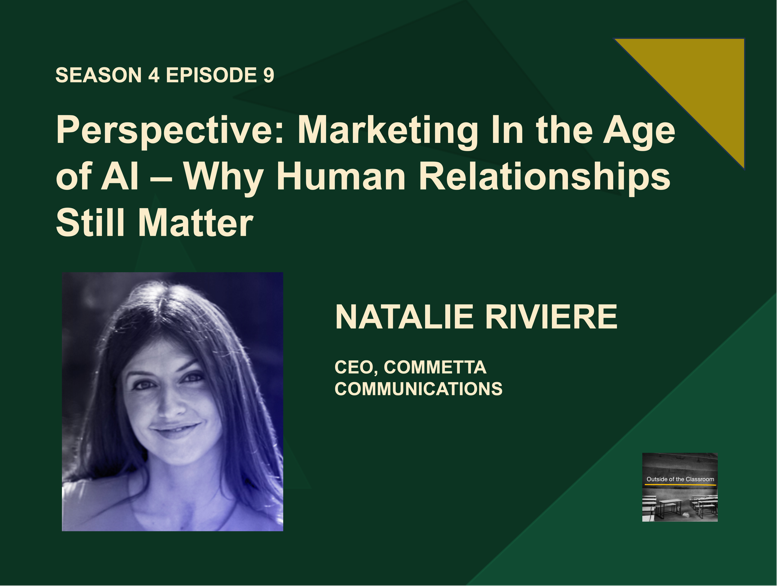 Natalie Riviere: Perspective - Marketing in the Age of Ai - Why Human relationships still matter