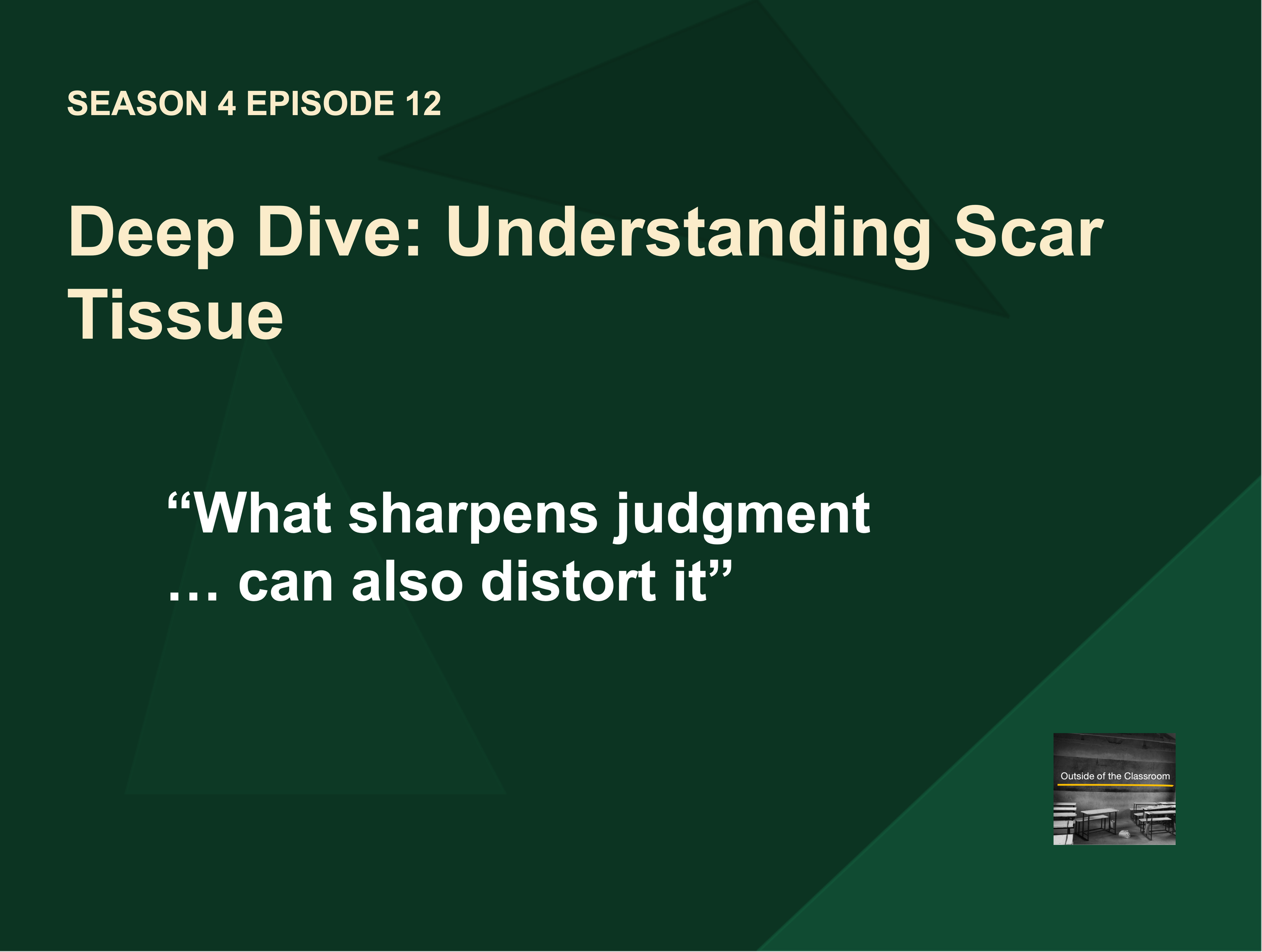 Deep Dive: Understanding Scar Tissue