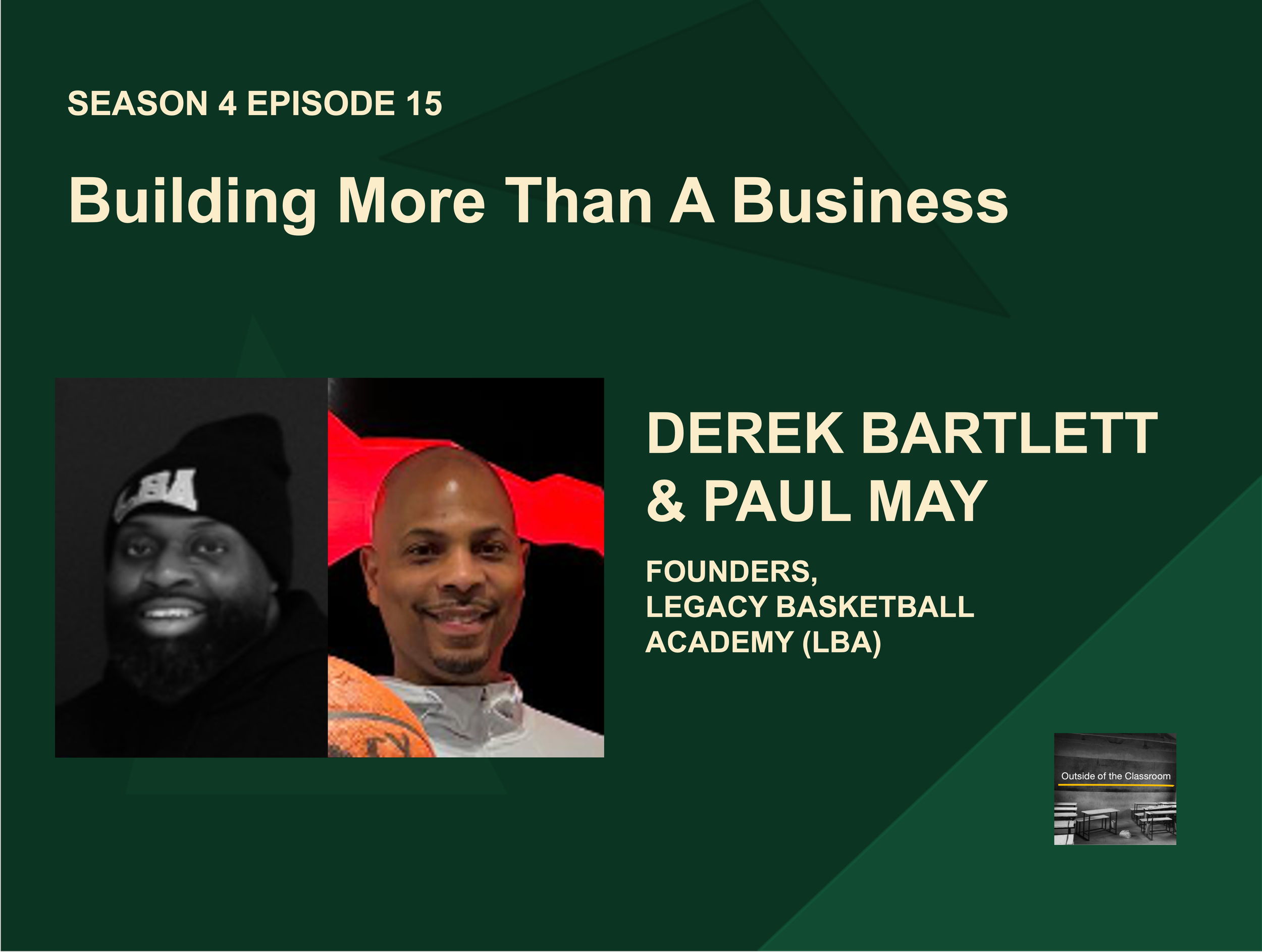 Derek bartlett and Paul may: Building more than a business