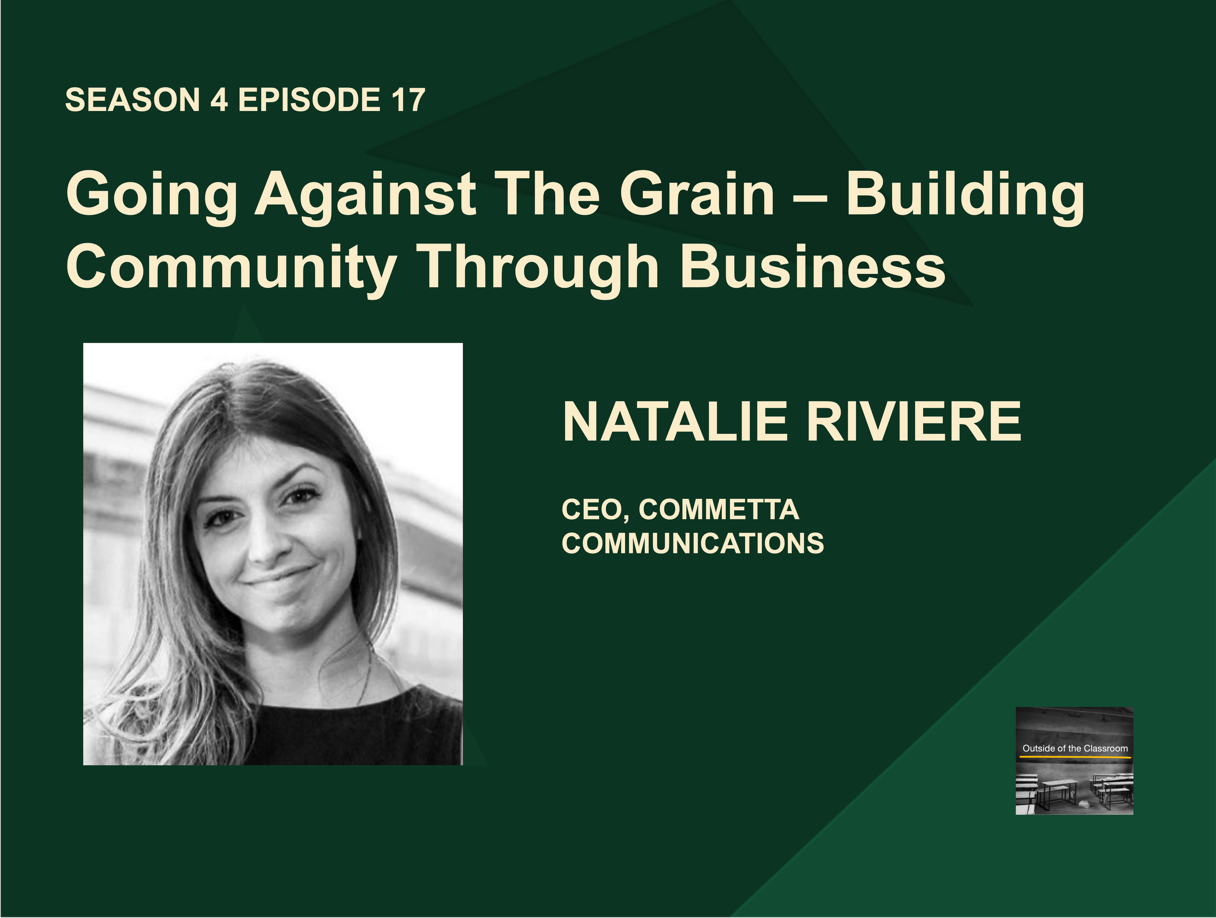 Natalie Riviere: Going against the grain - building community through business