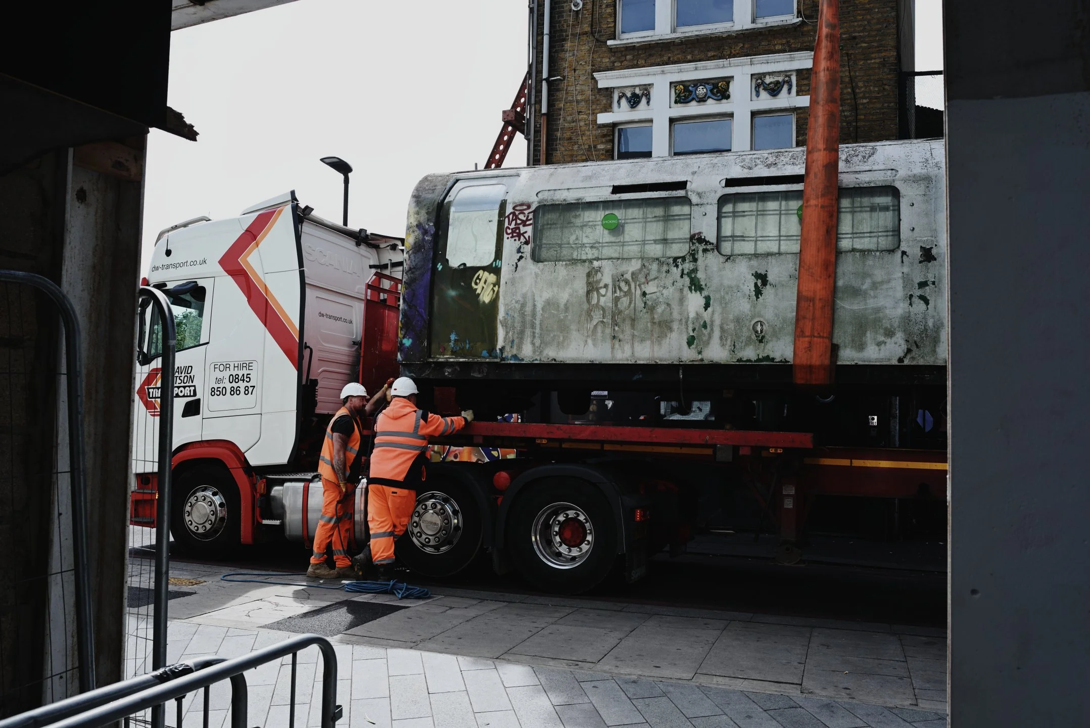 They've been taking away those carriages from the Village Underground