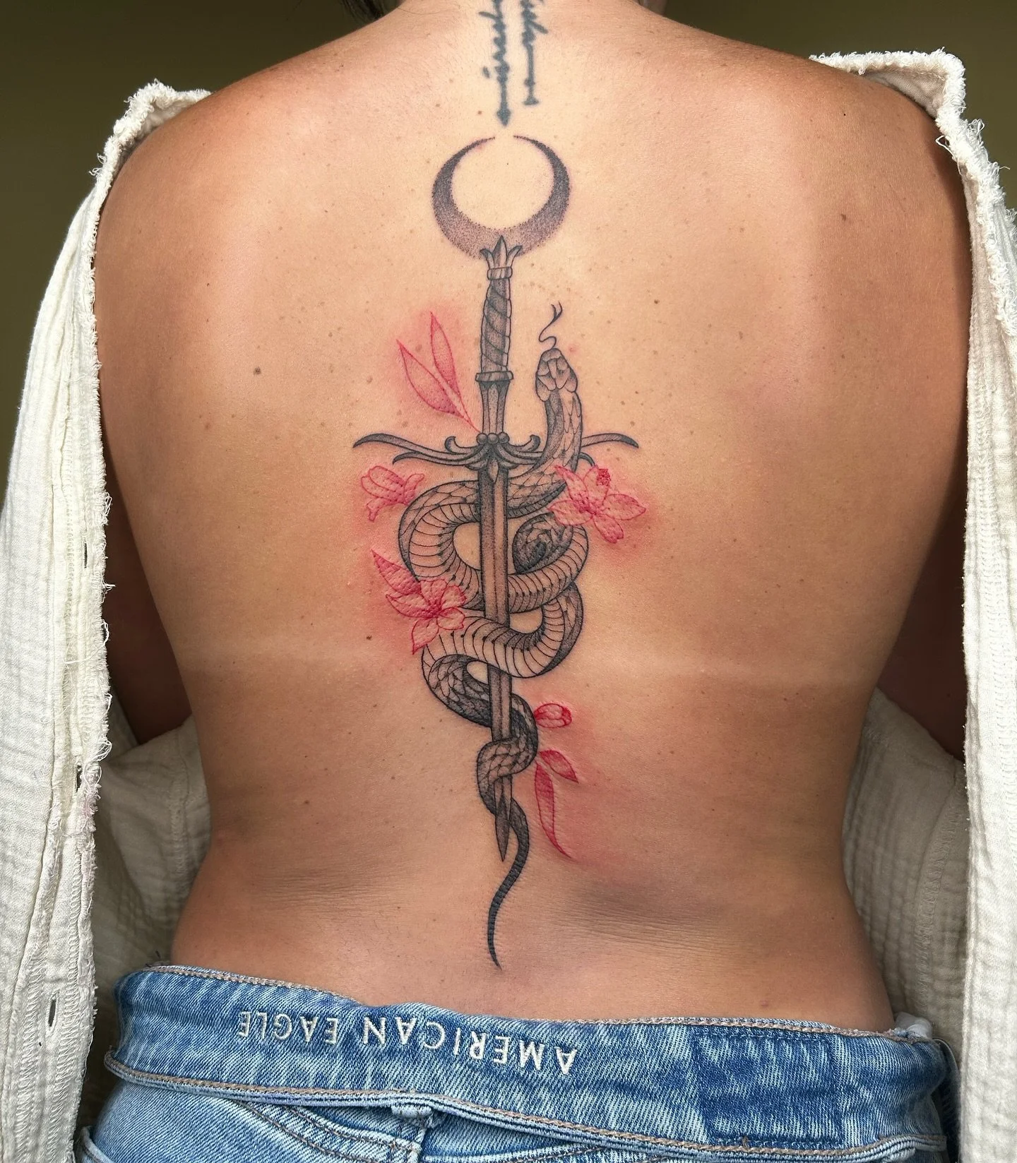 This was so much fun to work on. Thank you Melissa for trusting me all these years :&rsquo;) 
.
.
.
.
.
.
#tattoo #tattooart #inked #tattoolife #tattooartist
#finelinetattoo #blackwork #tattoodesign #MiamiTattooArtist #inkedgirls