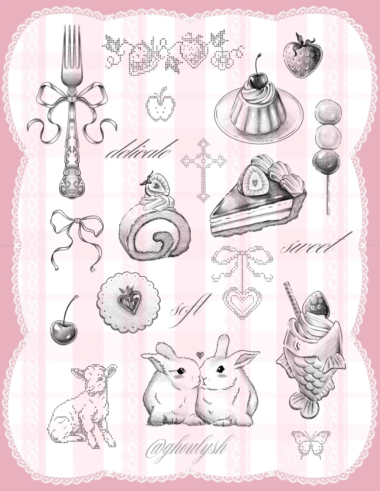 Realized I never posted this flash from our sugar, sonnets, and sacred ink flash event! The fork has been claimed already- but I&rsquo;d love to do a spoon version for anyone whose interested :) @thornandthistletattoo 
.
.
.
.
.
.
#tattoo #miamitatto