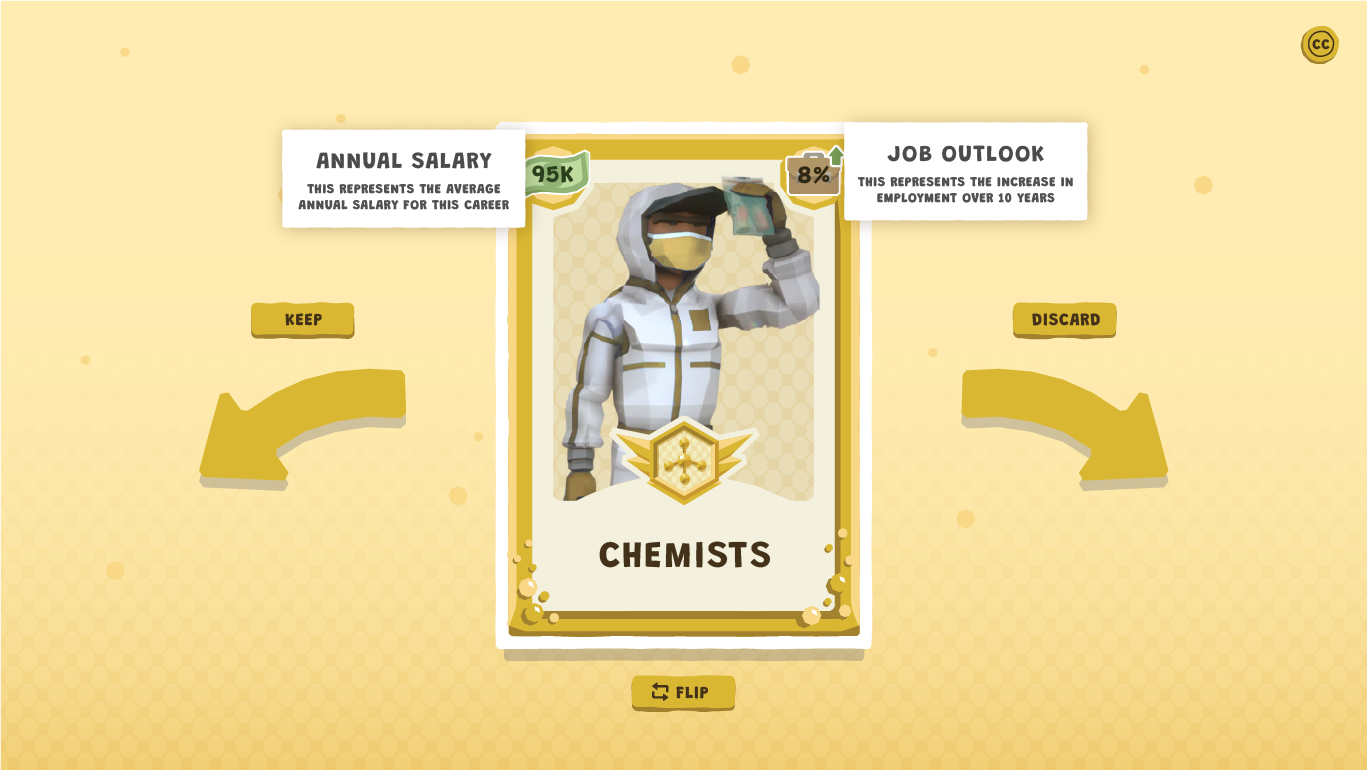 Career Card UI