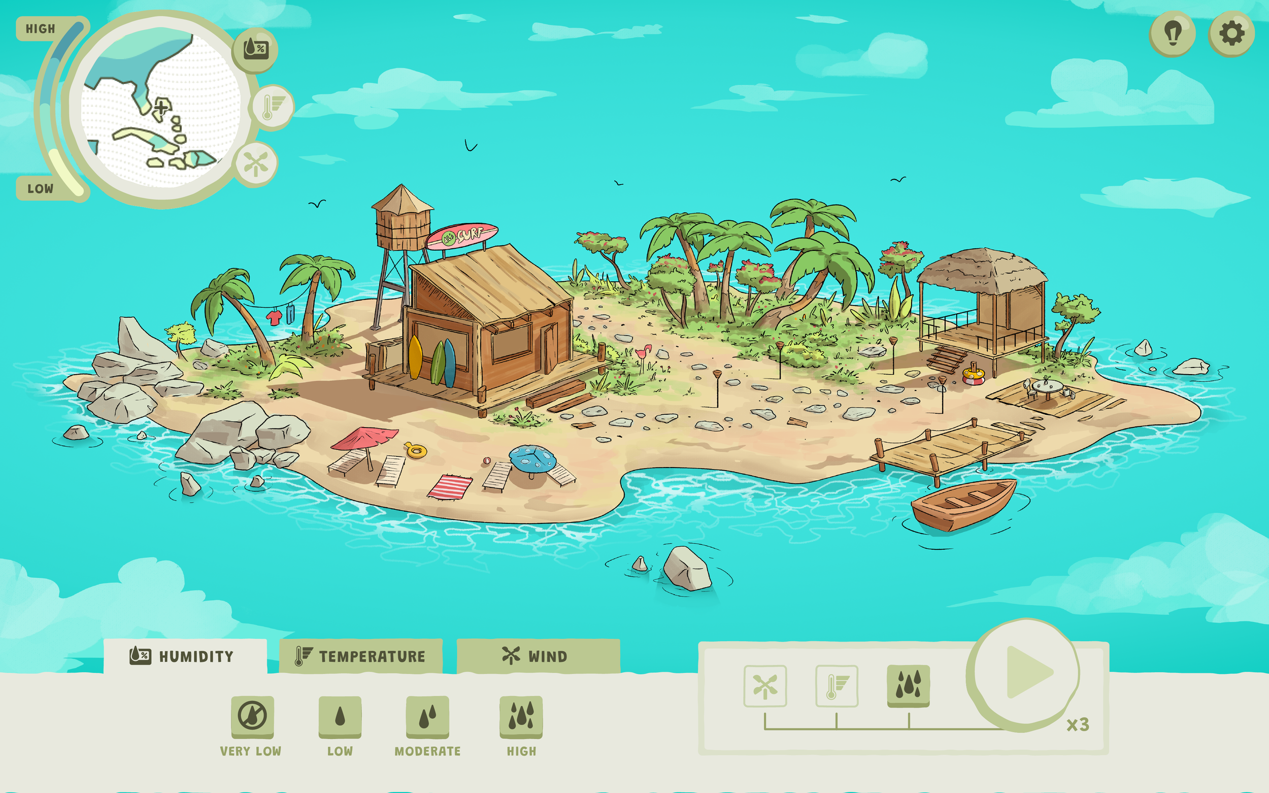 Island Level Concept Art