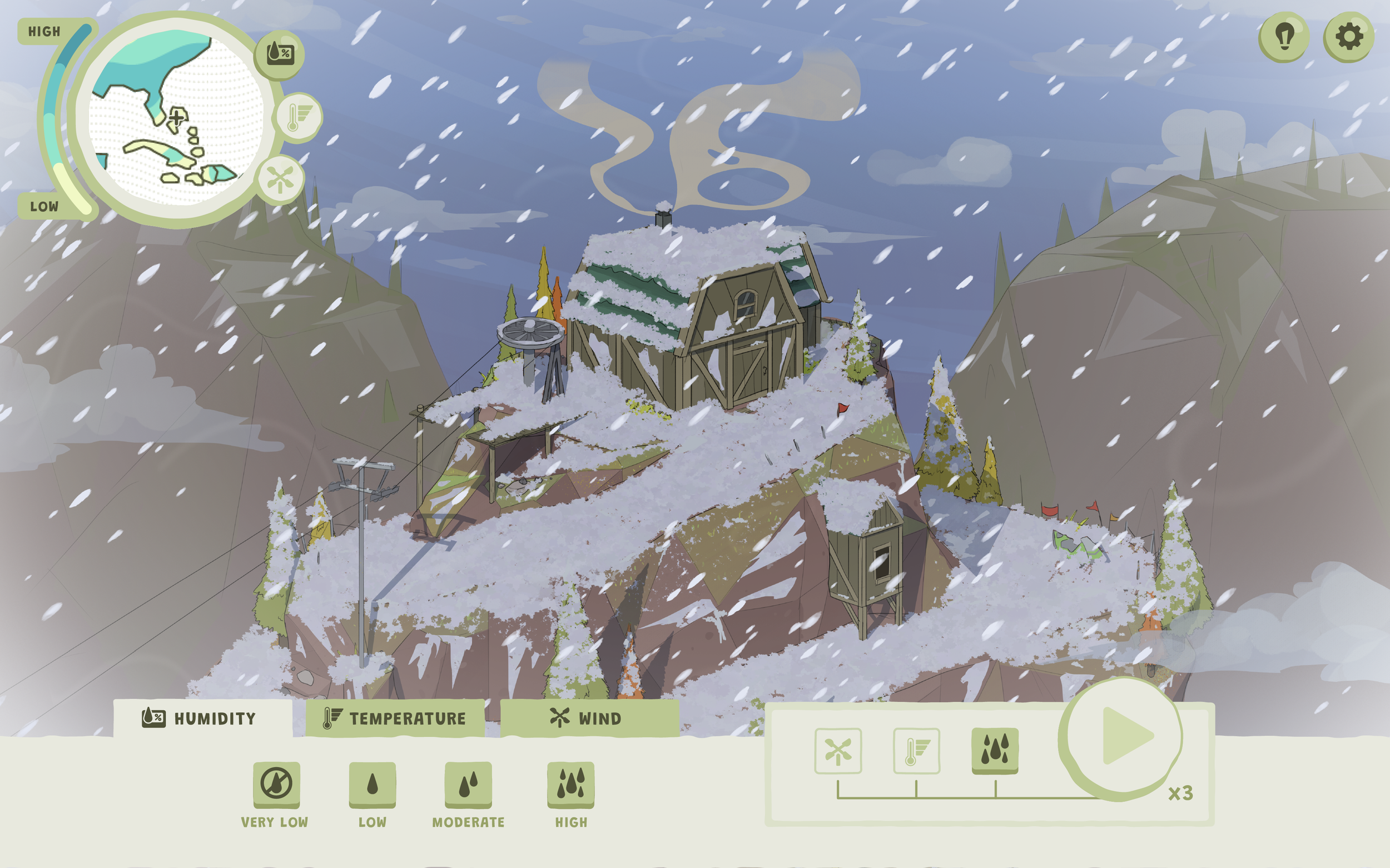 Mountain Level (Blizzard) Concept Art