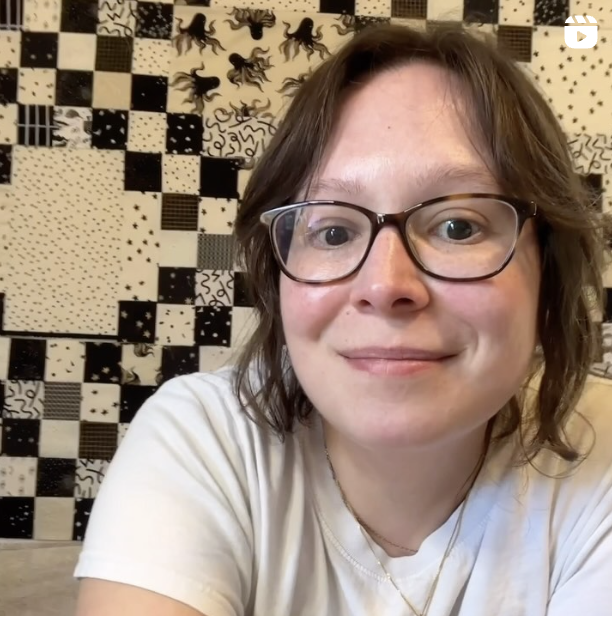 FRANCESCA OLSEN (No Aesthetic Quilts) is a quilter, marketer, and multidisciplinary artist. Also a professional marketer and communications consultant, she works with creatives in the quilting/textile space giving them the tools needed to make an onl