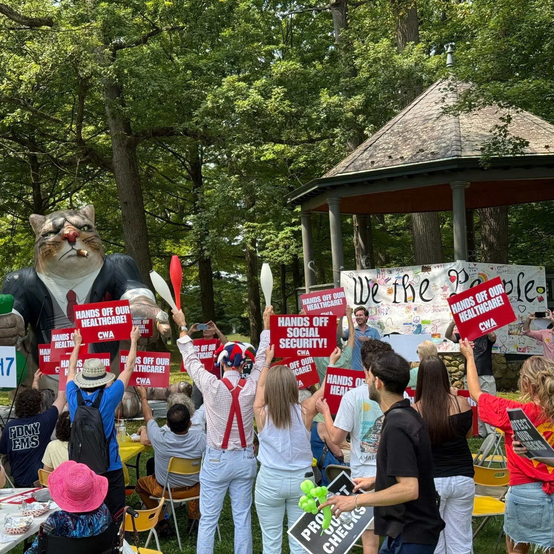PROTECT OUR CHECKS: New Yorkers Celebrate Social Security’s 90th Birthday With Peekskill Rally on National Day of Action