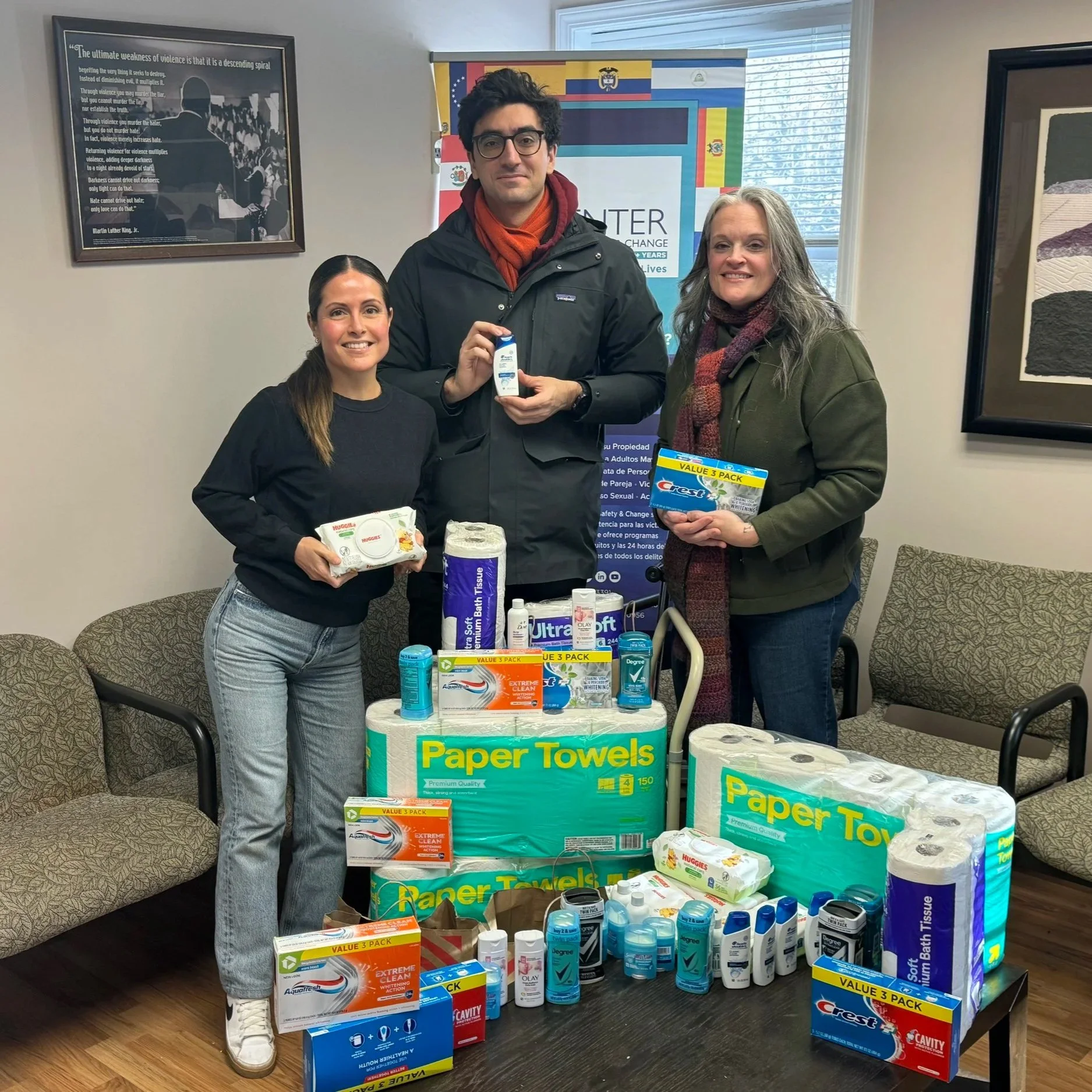 Empire State Voices Donates Diapers and Hygiene Products to Rockland County Families in Need
