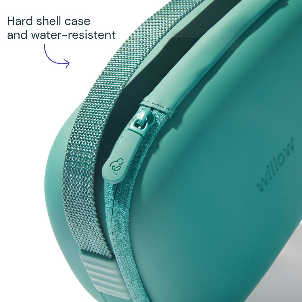 Willow Go Pump Anywhere Case, Teal — Willow Canada