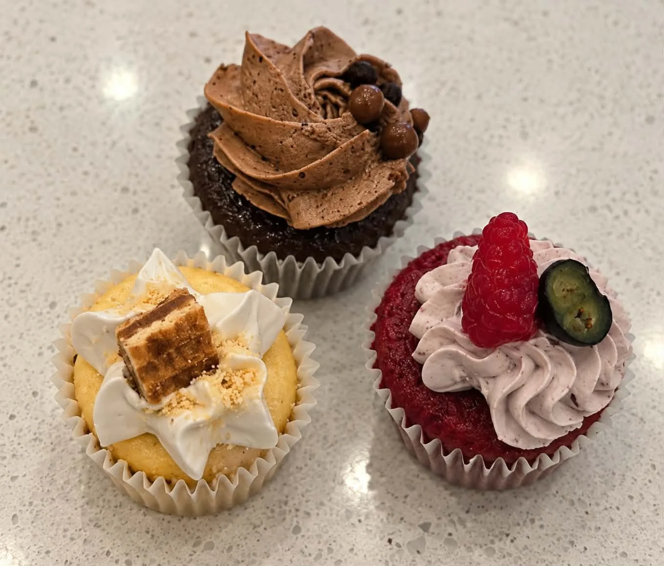 Mini cupcakes par Crème de Folies à Lévis