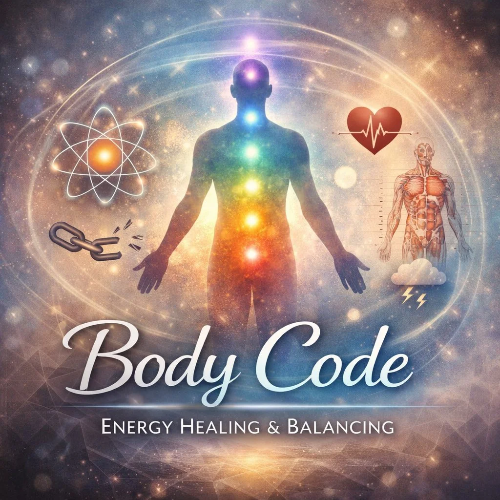 A Body with energy centers and healing patterns