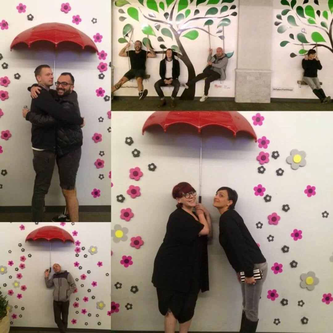 Wella FSA team having fun