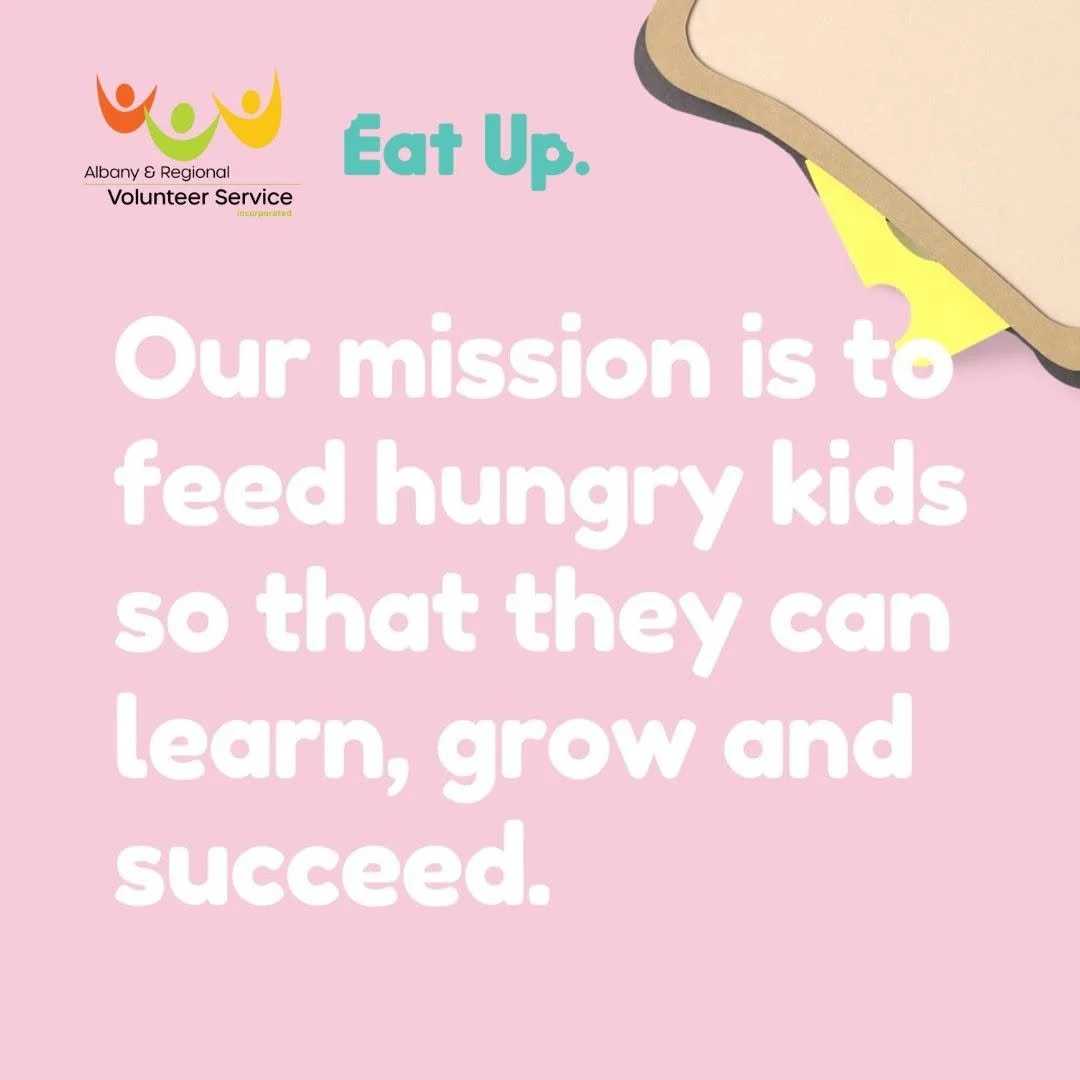 Here at ARVS we partner with Eat Up Australia to provide free lunches for hungry school kids here in our local community.

We need an extra volunteer next Tuesday (16th June 2026) to help make sandwiches &amp; then deliver them (along with fruit &amp