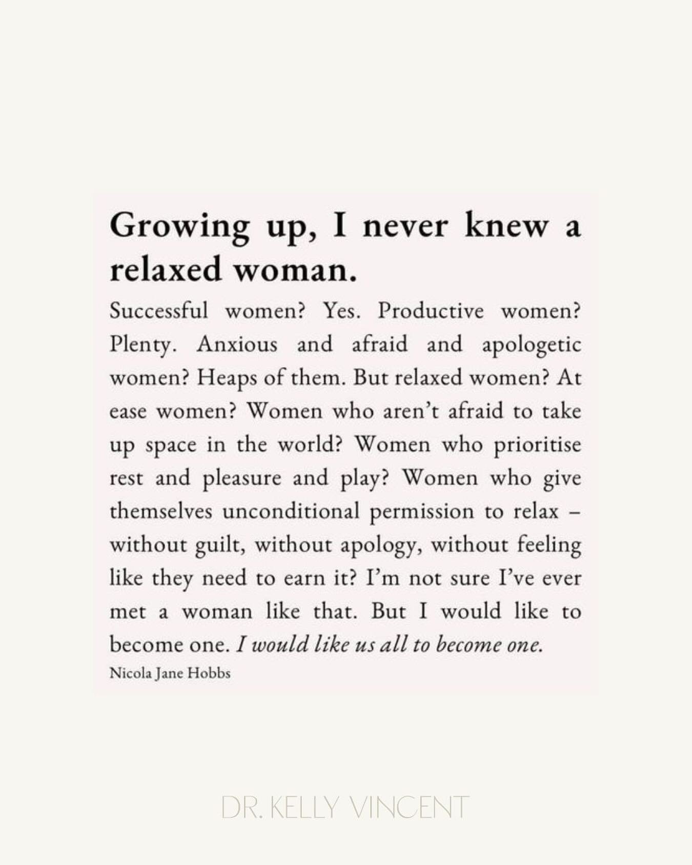 I remember when I read this post by @nicolajanehobbs, it resonated so deeply. 🫶🏼

It honestly couldn&rsquo;t be more true, as I think about the women in my life. 🕊️

The collective shift that needs to happen is critical. 🤞🏼The shift to drop into