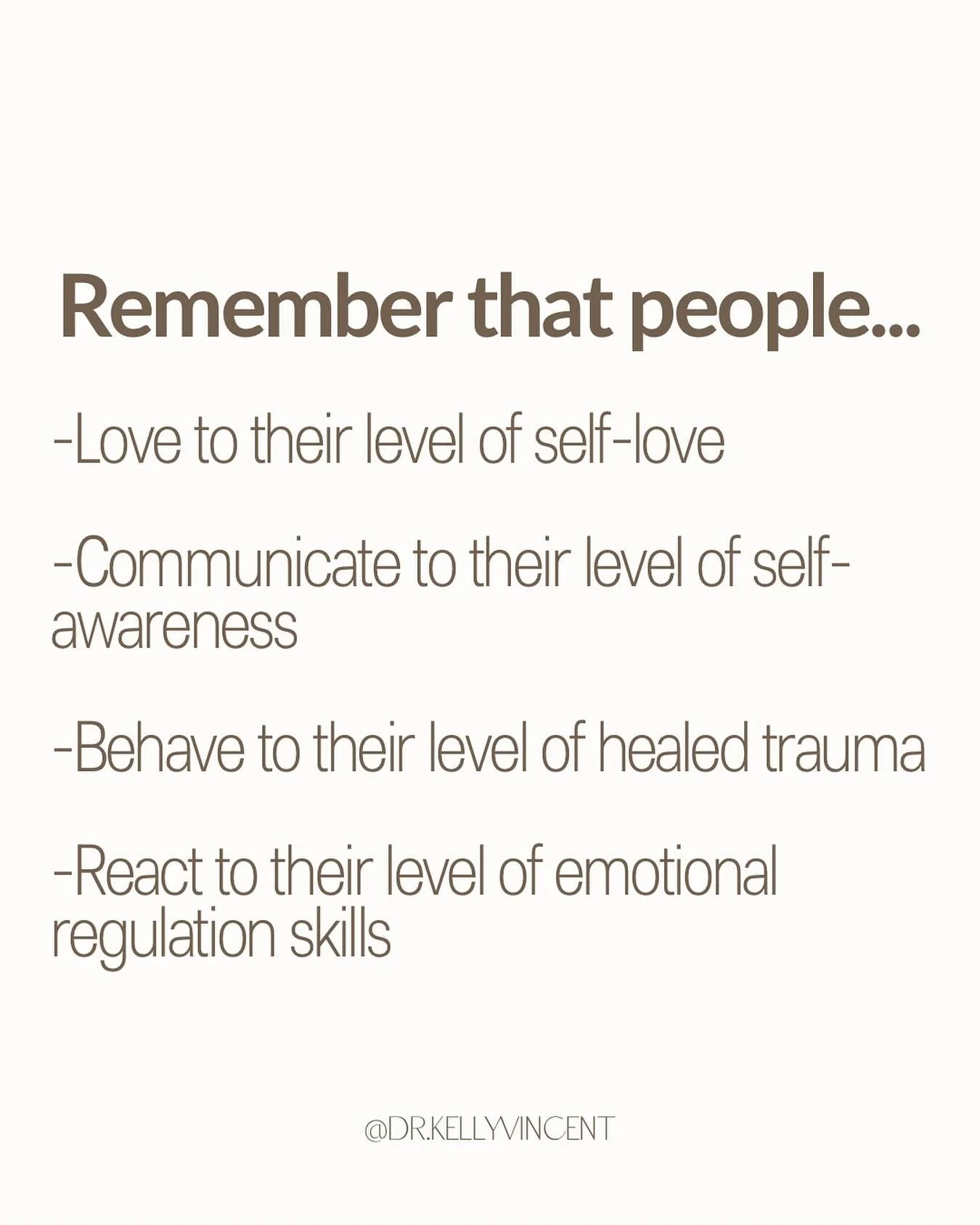Self-awareness is normal.
Kindness is normal.
Healthy communication is normal.
Emotional regulation is normal.
Balance is normal.

All the things that make us aware, connected, and human are NORMAL.

We&rsquo;re living in a time where showing the opp