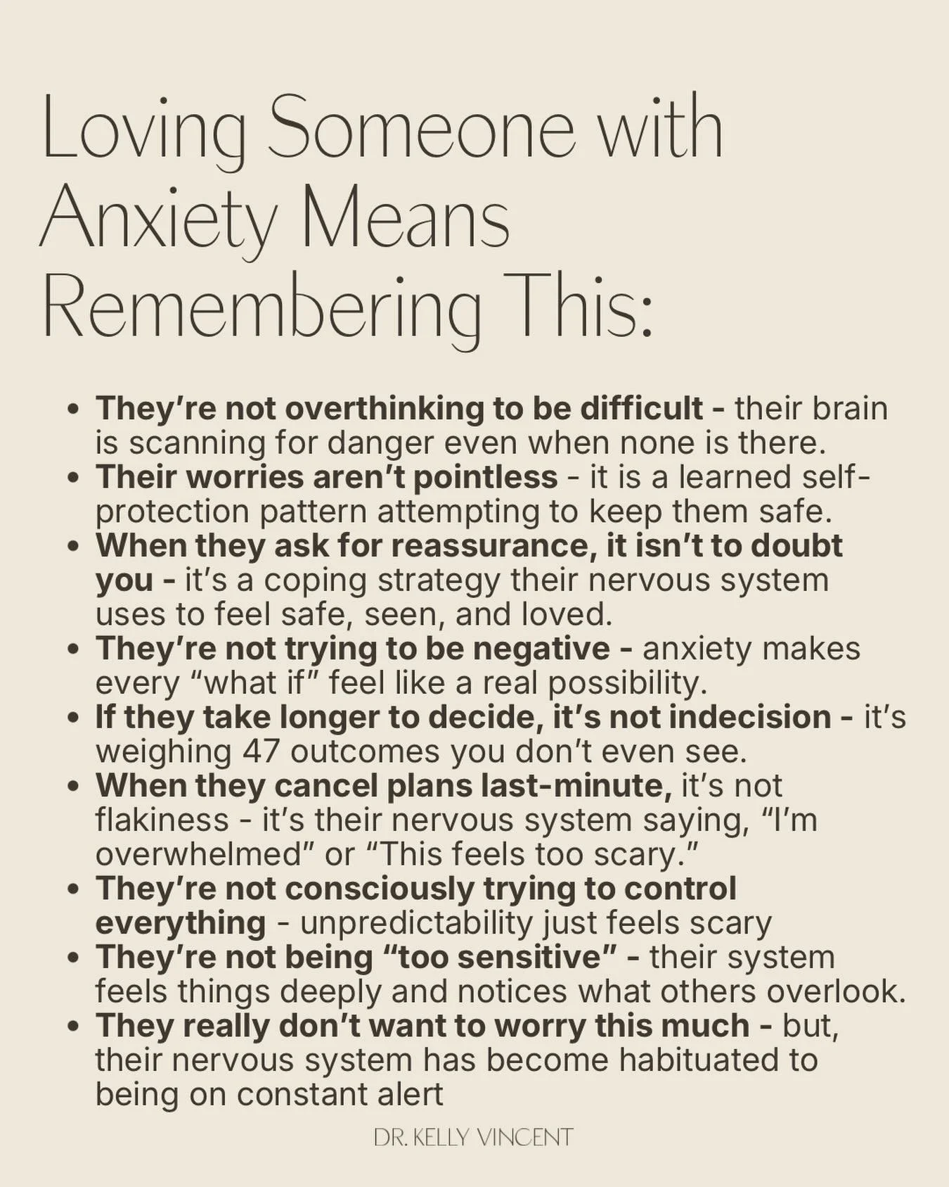 First, I want to say this: we are all responsible for the way we show up in the world. For those of us who experience anxiety, it&rsquo;s important to remember that while our anxiety is not our fault, it is our responsibility to get the support we ne