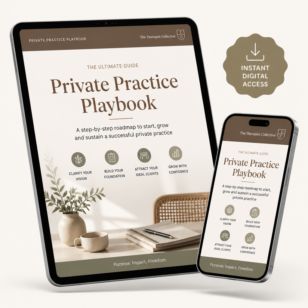 Private Practice Playbook for Therapist