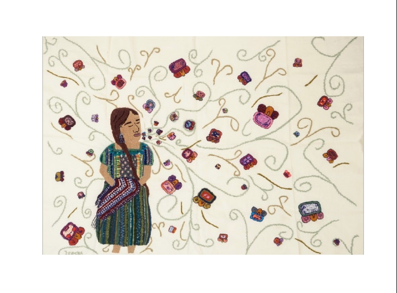 Chuacruz Pillow case by Marta Lidia Churunel — The Durham Art Guild